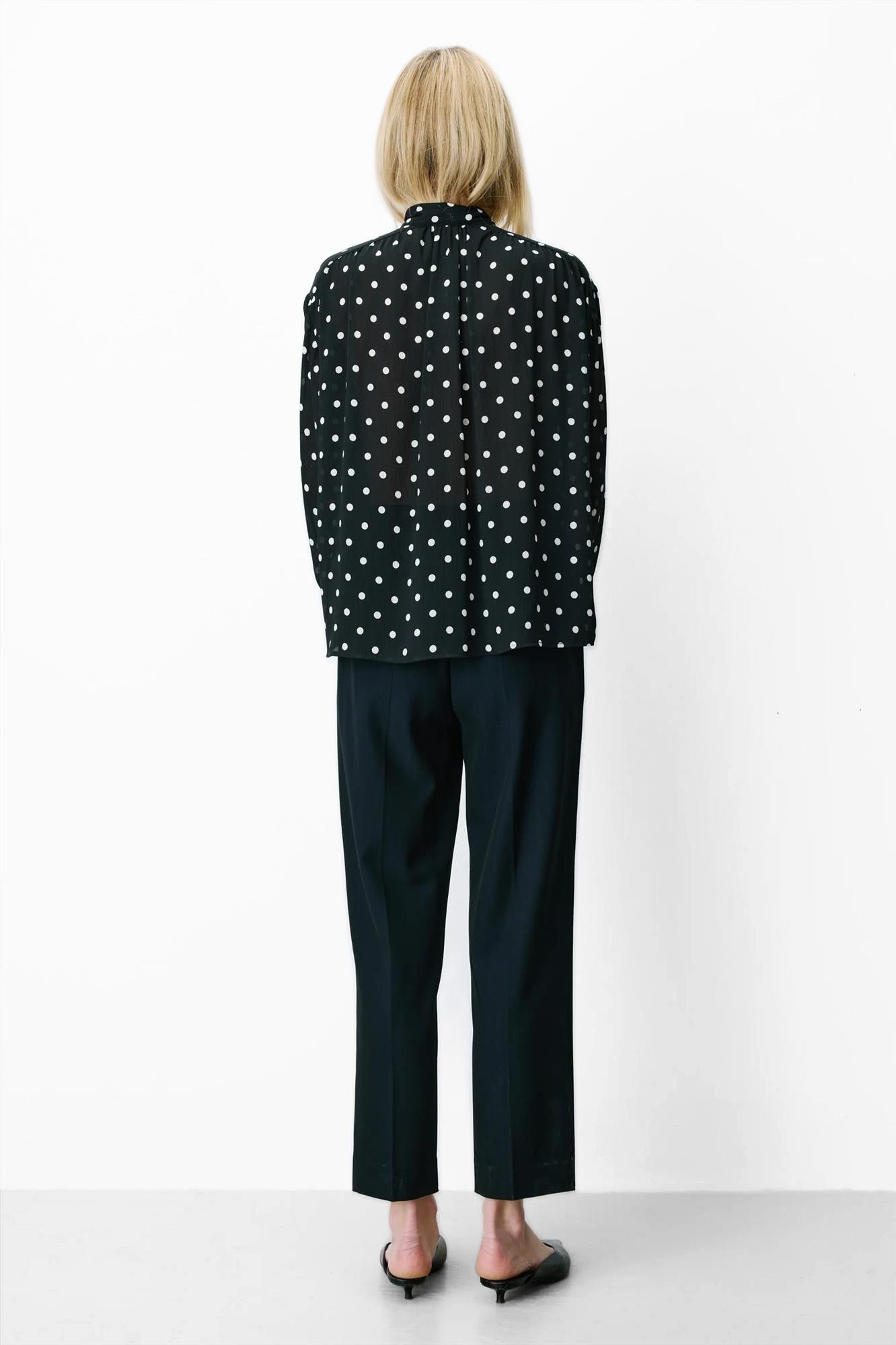 Grace & Mila - Zwarte Angelica blouse