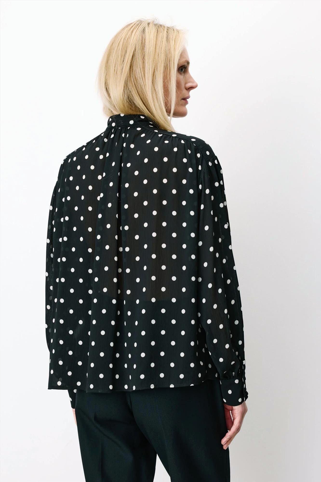 Grace & Mila - Zwarte Angelica blouse