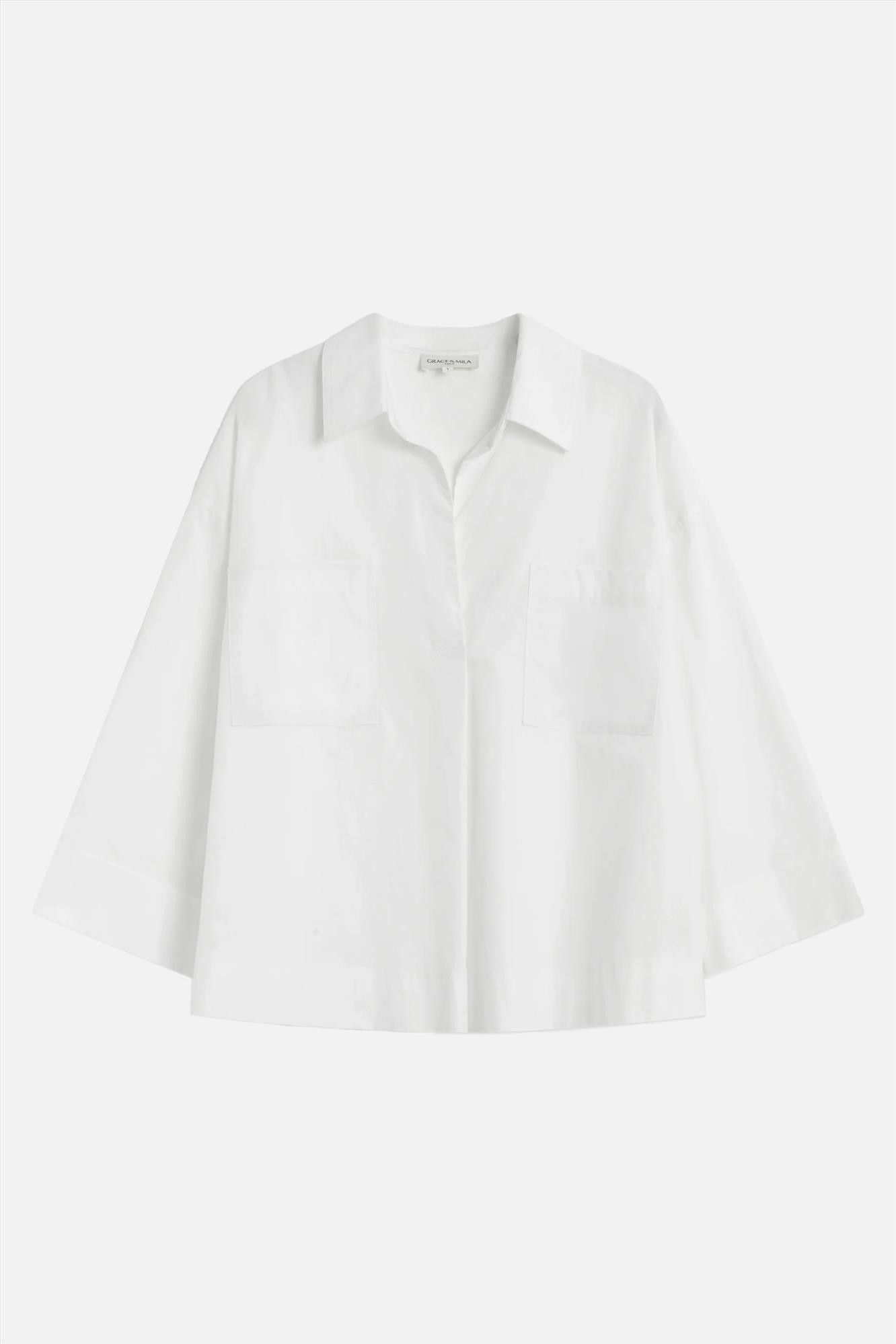 Grace & Mila - Witte Ambre blouse