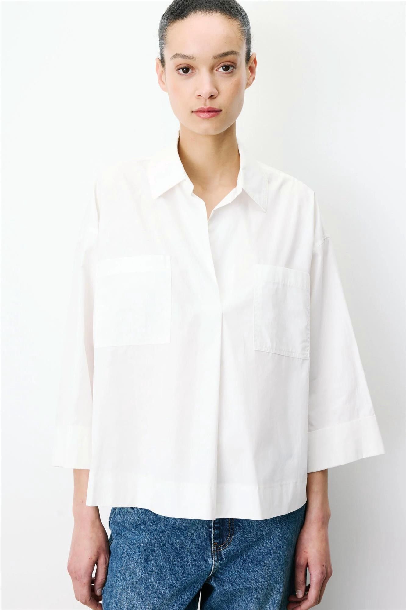 Grace & Mila - Witte Ambre blouse