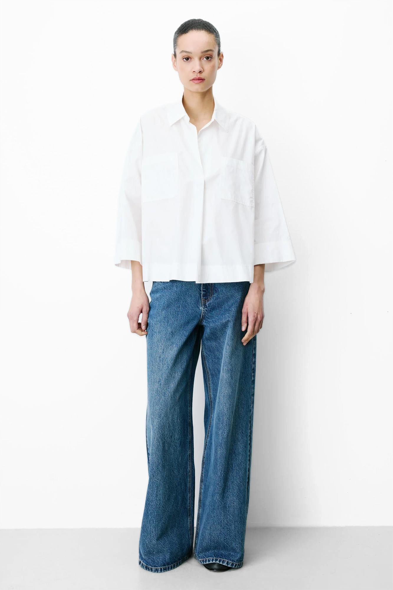 Grace & Mila - Witte Ambre blouse