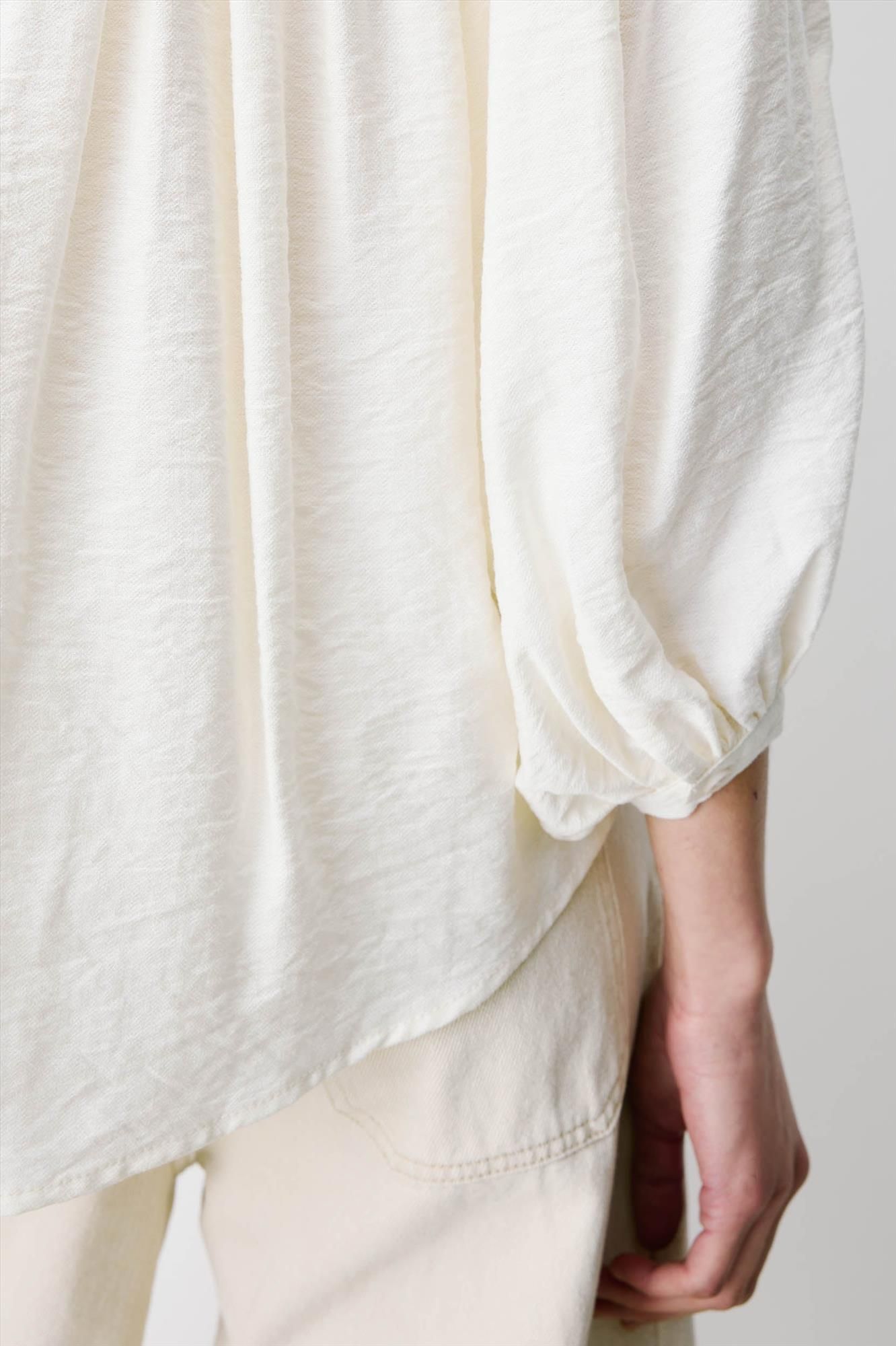 Grace & Mila - Ecru Auriane blouse