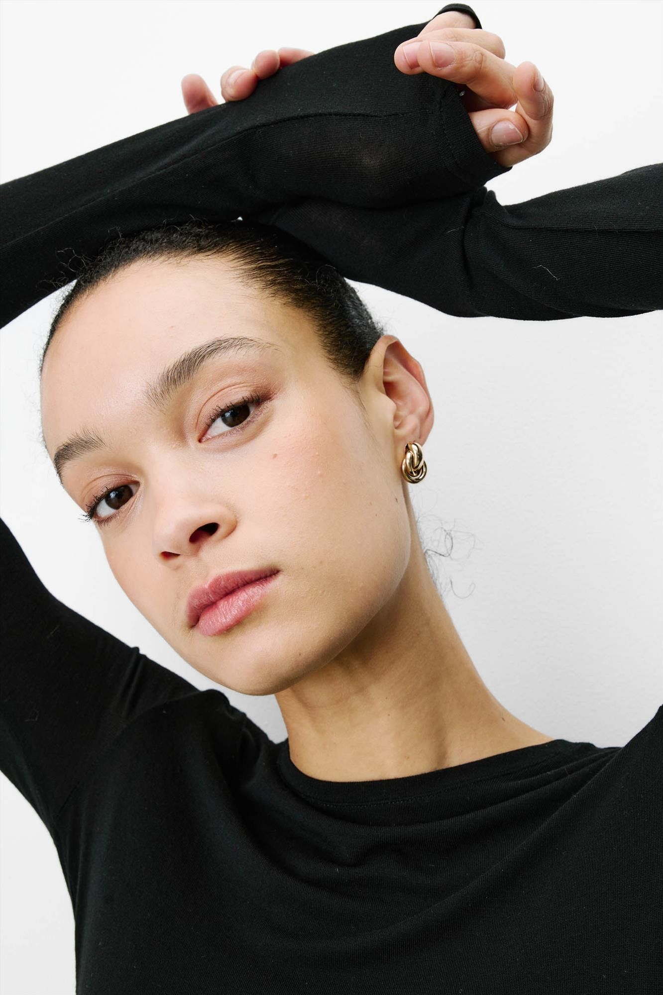 Grace & Mila - Zwarte Alkias longsleeve