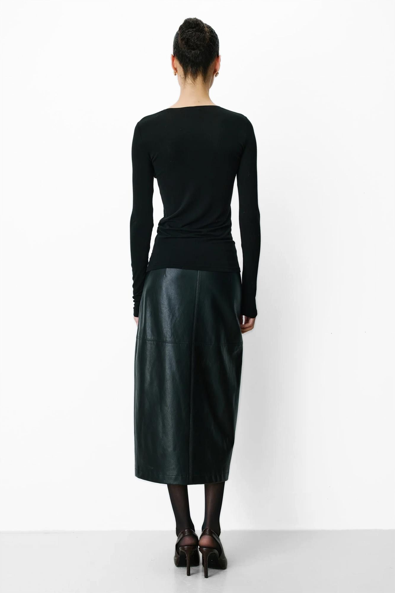 Grace & Mila - Zwarte Alkias longsleeve