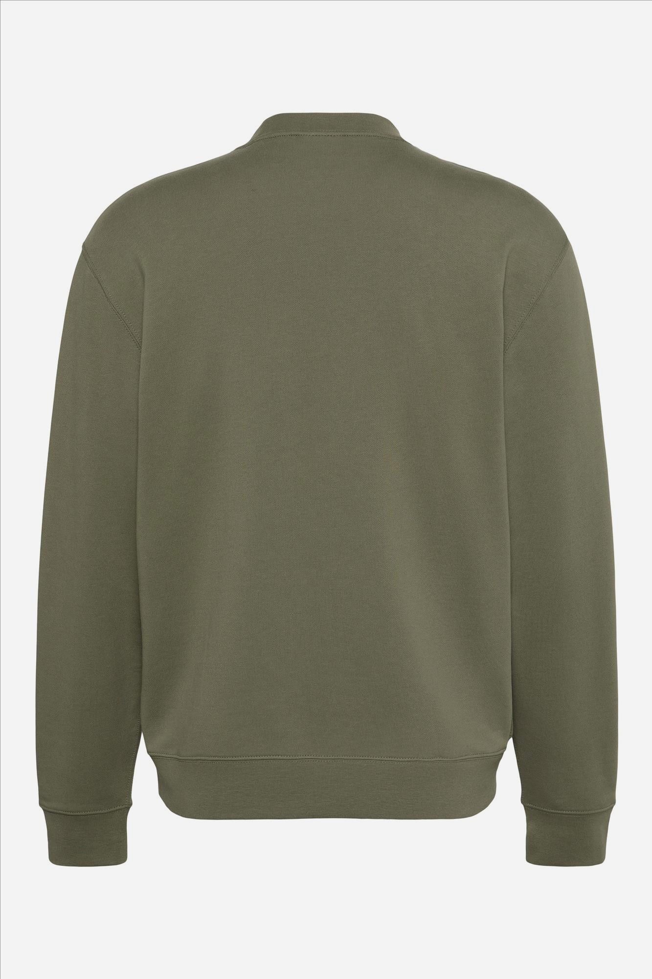Calvin Klein Jeans - Kaki Logopatch sweater