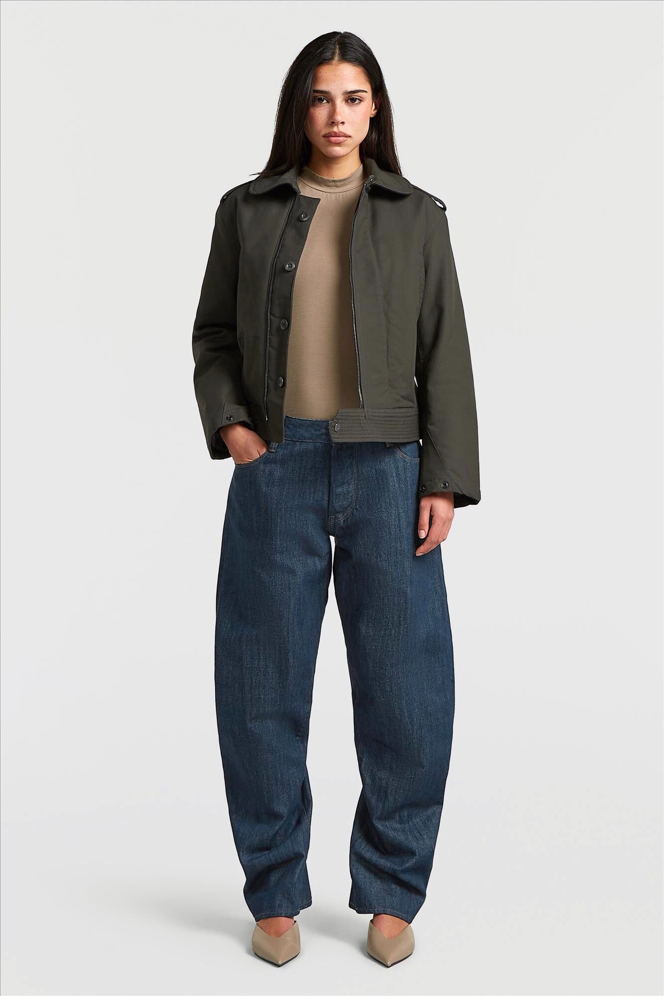 G-Star - Donkerblauwe Arc loose jeans