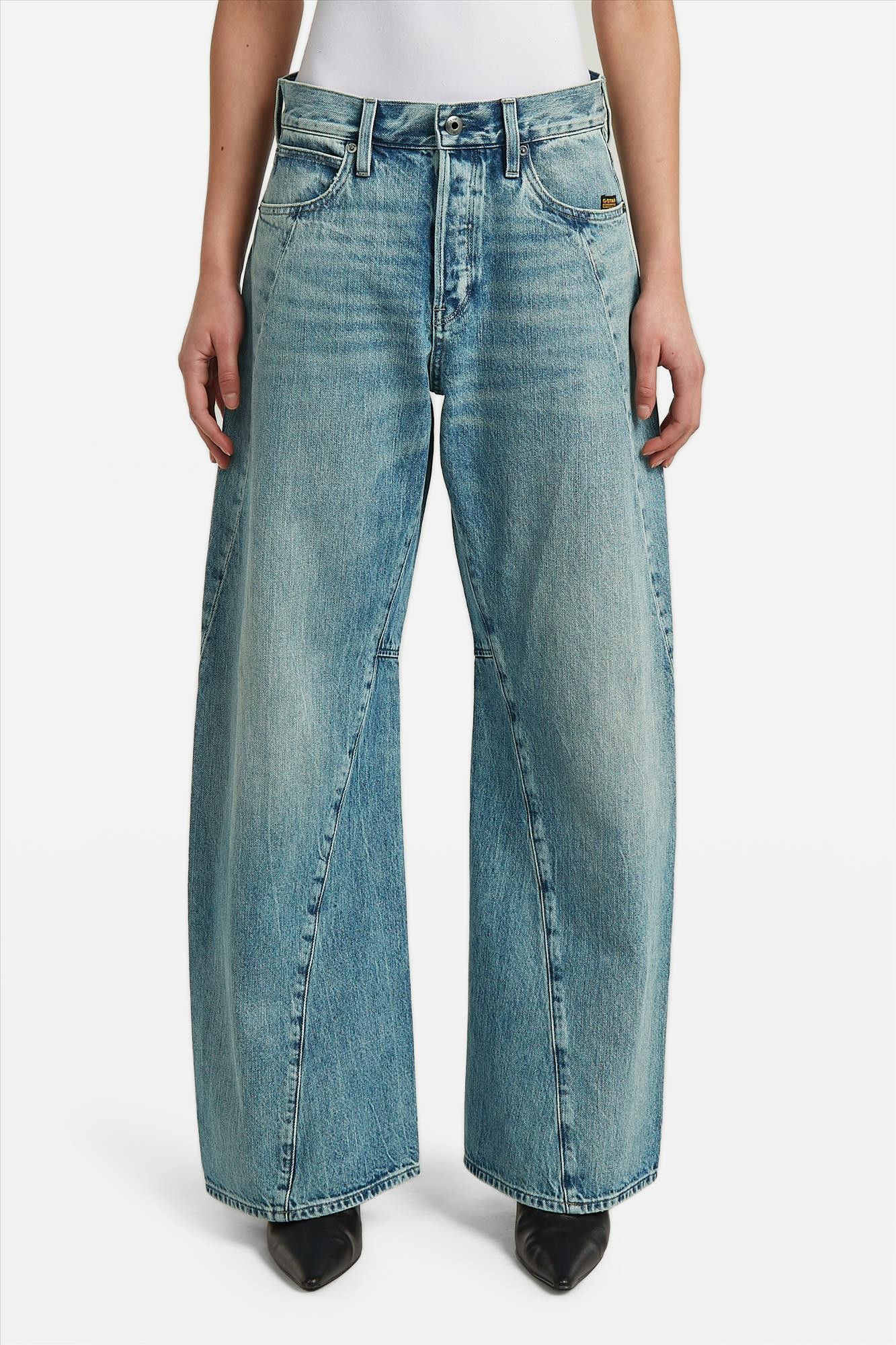 G-Star - Blauwe Vintage Contor wide jeans