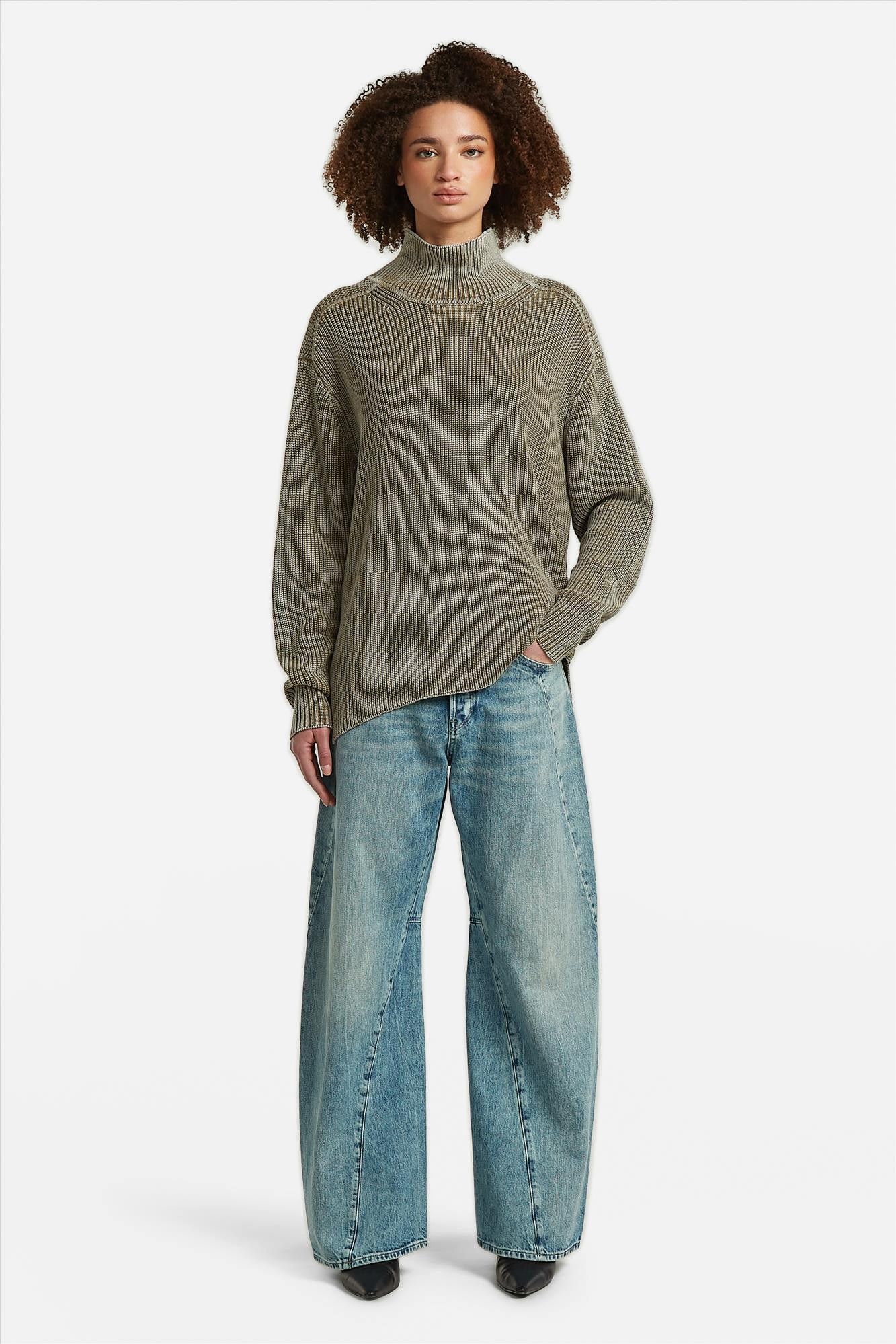 G-Star - Blauwe Vintage Contor wide jeans