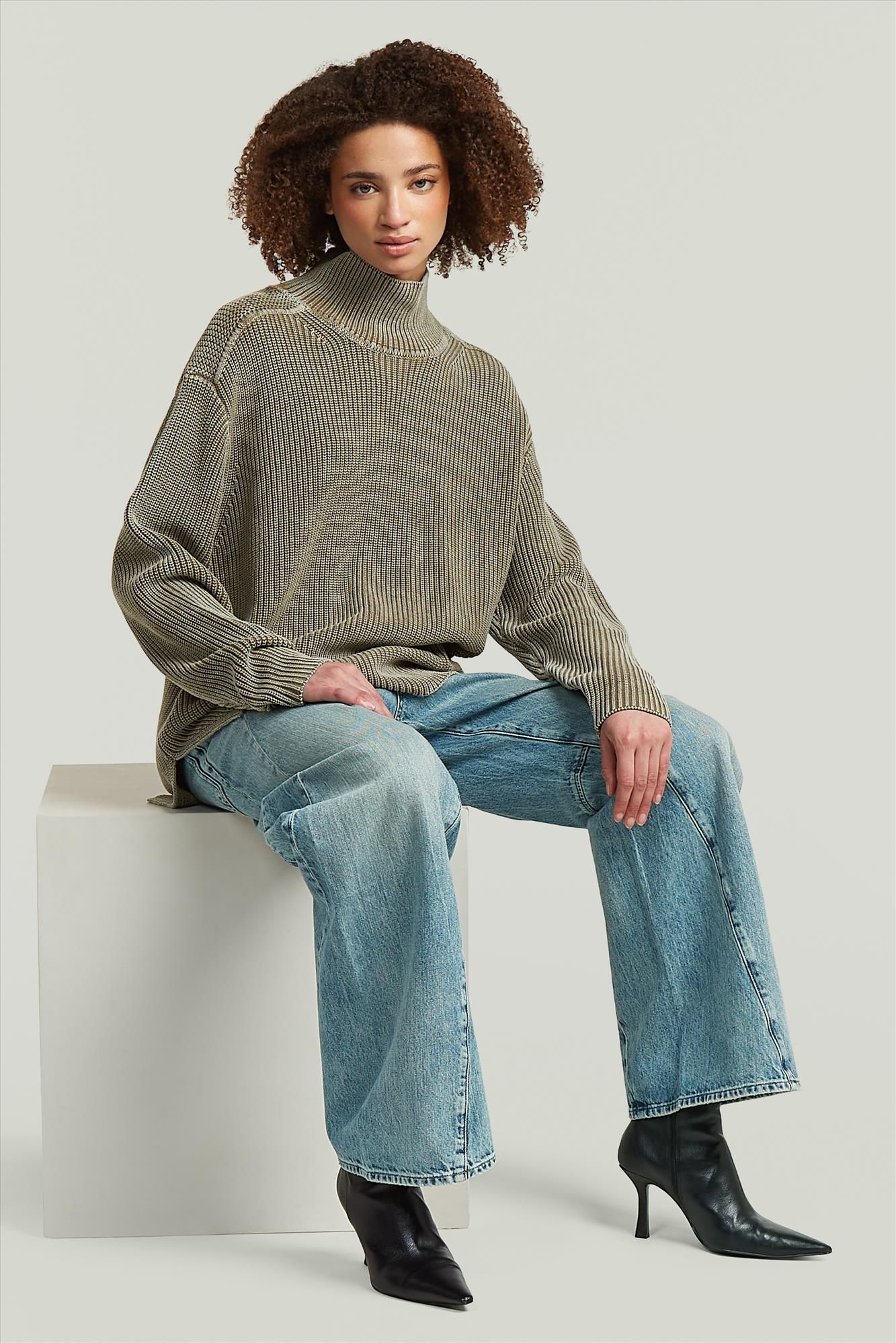 G-Star - Blauwe Vintage Contor wide jeans