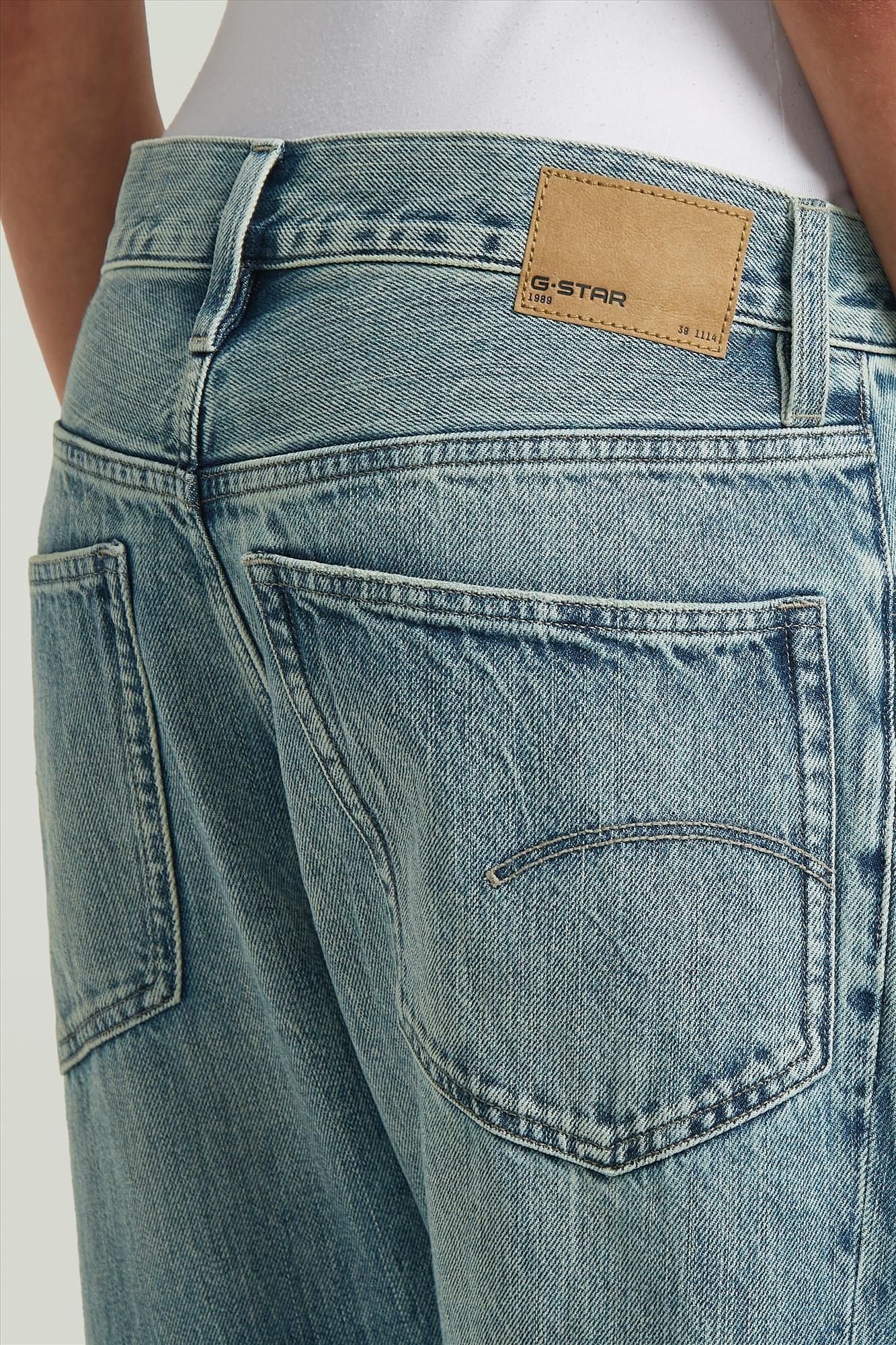 G-Star - Blauwe Vintage Contor wide jeans