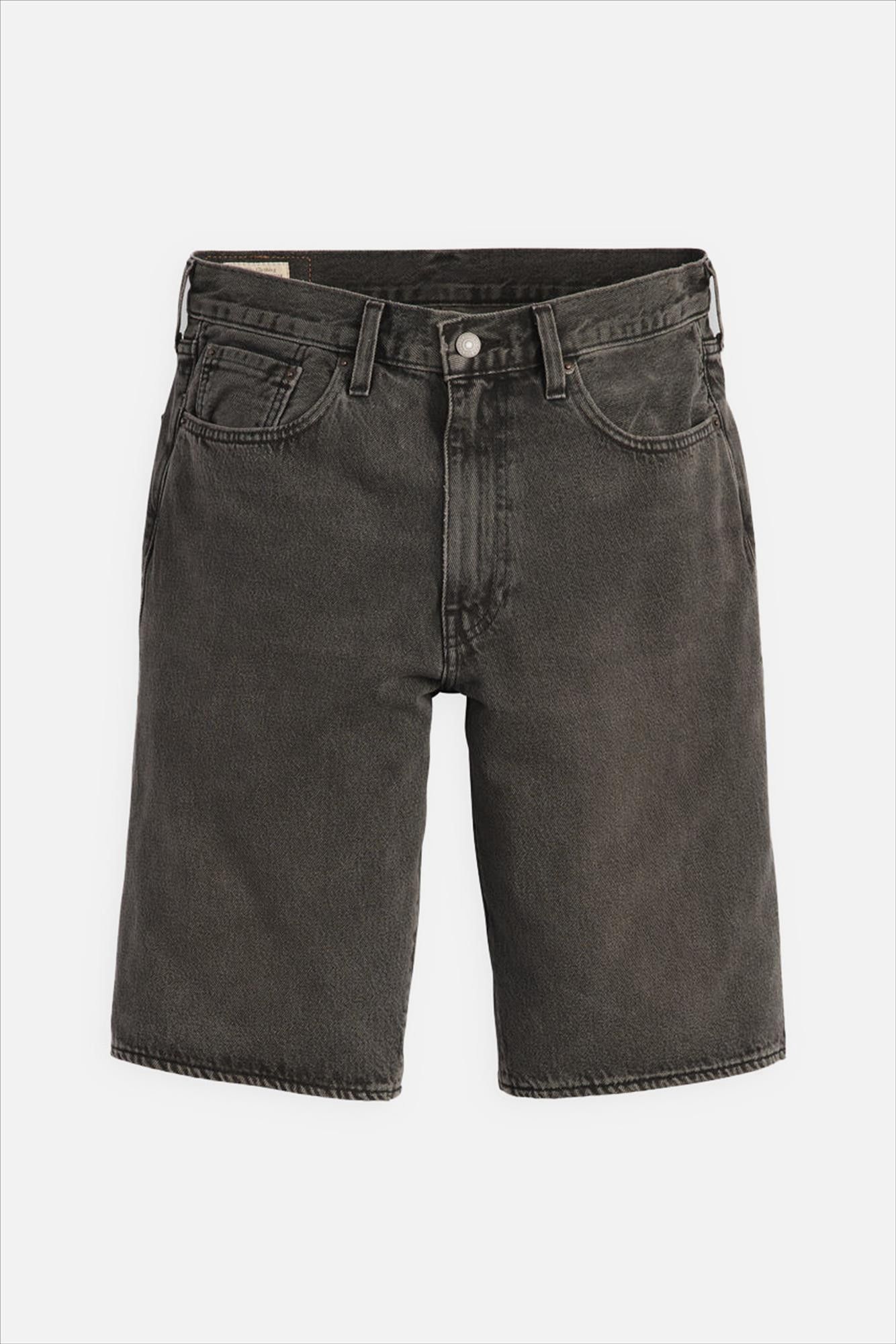 Levi's - Donkergrijze 478 Baggy short