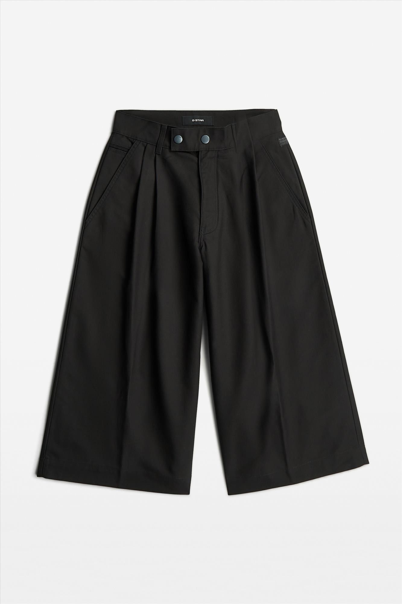 G-Star - Zwarte Pleated culotte