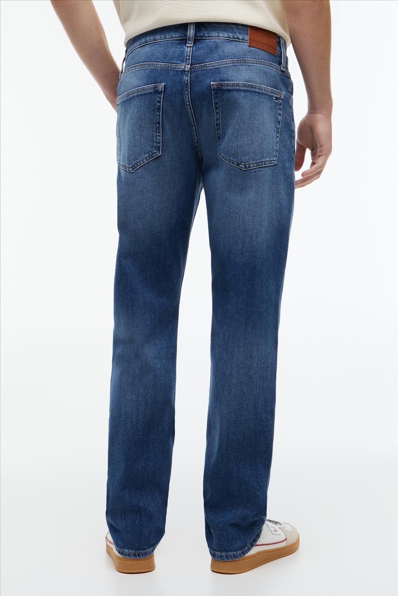 Tommy Jeans - Middenblauwe Ryan slim straight jeans