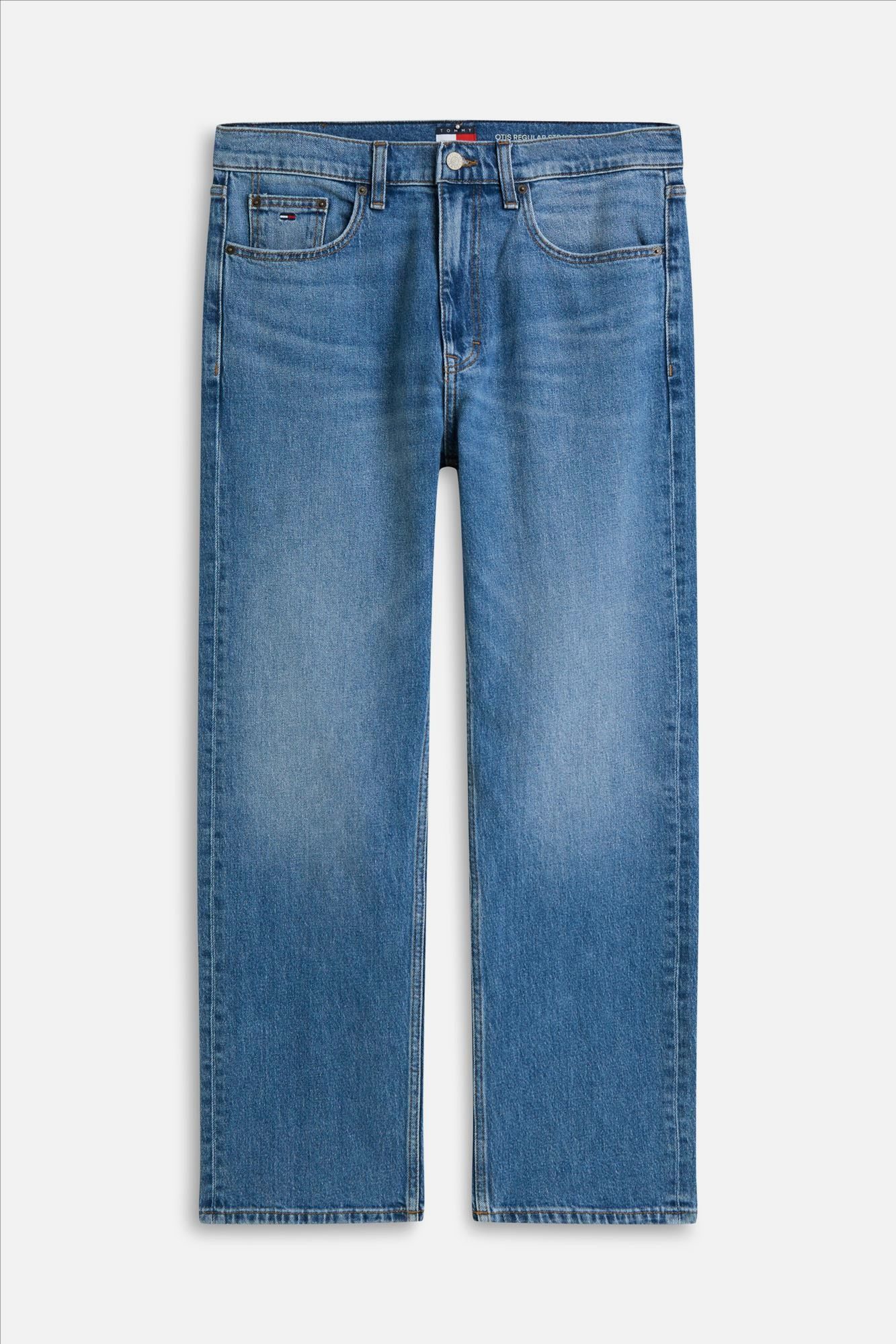 Tommy Jeans - Blauwe Otis regular straight jeans