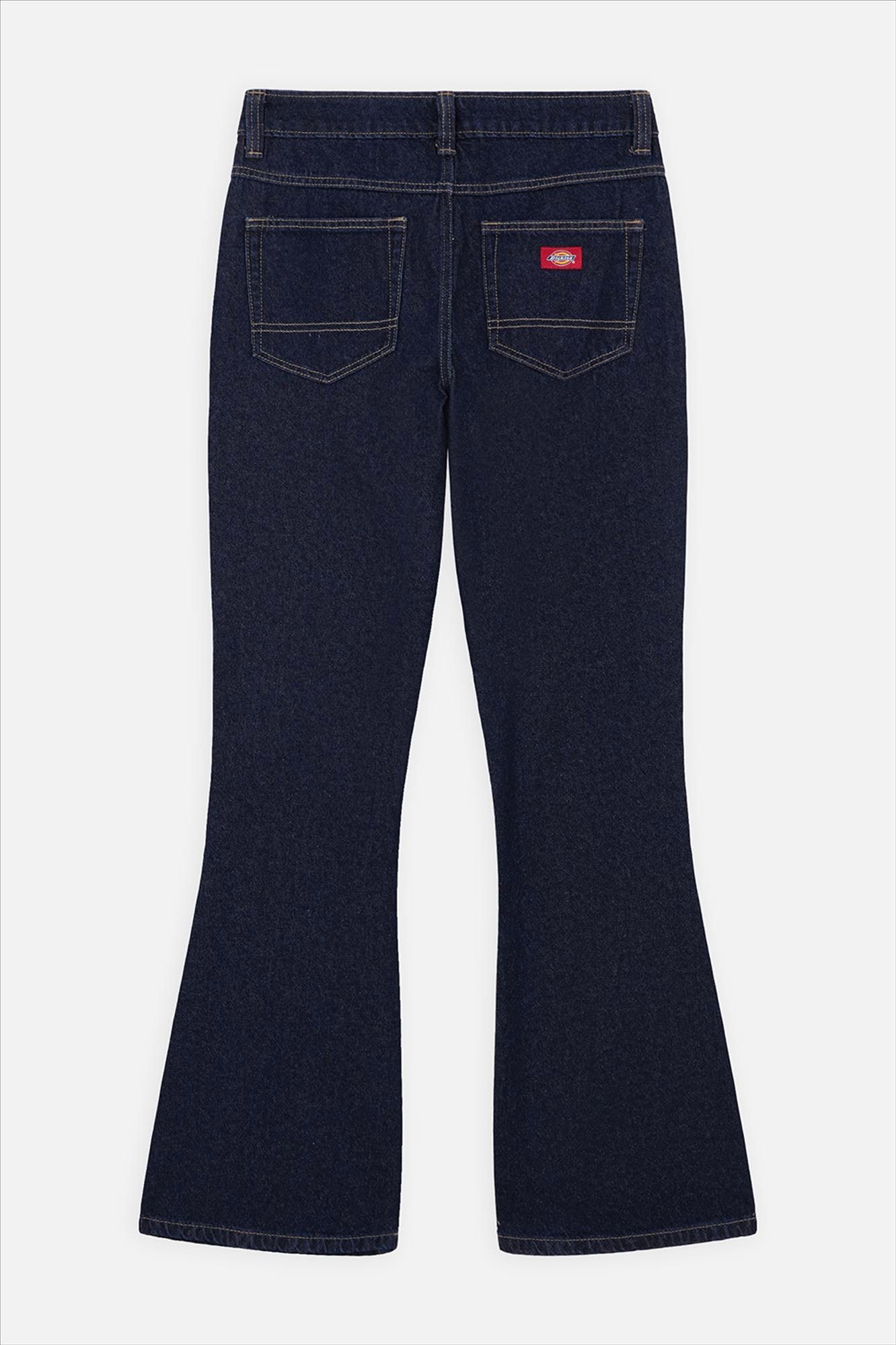 Dickies - Donkerblauwe Rinsed bootcut jeans