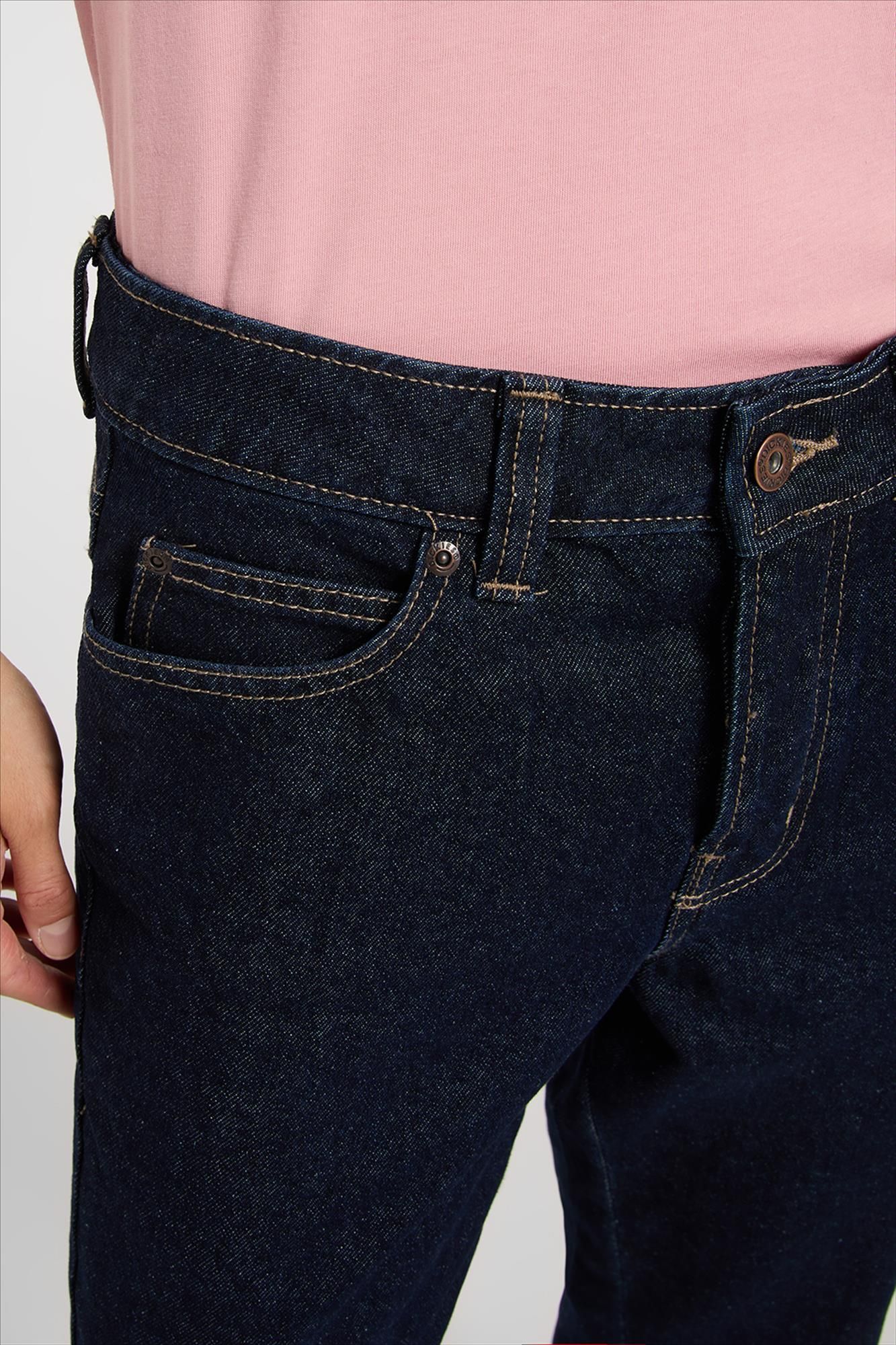 Dickies - Donkerblauwe Rinsed bootcut jeans