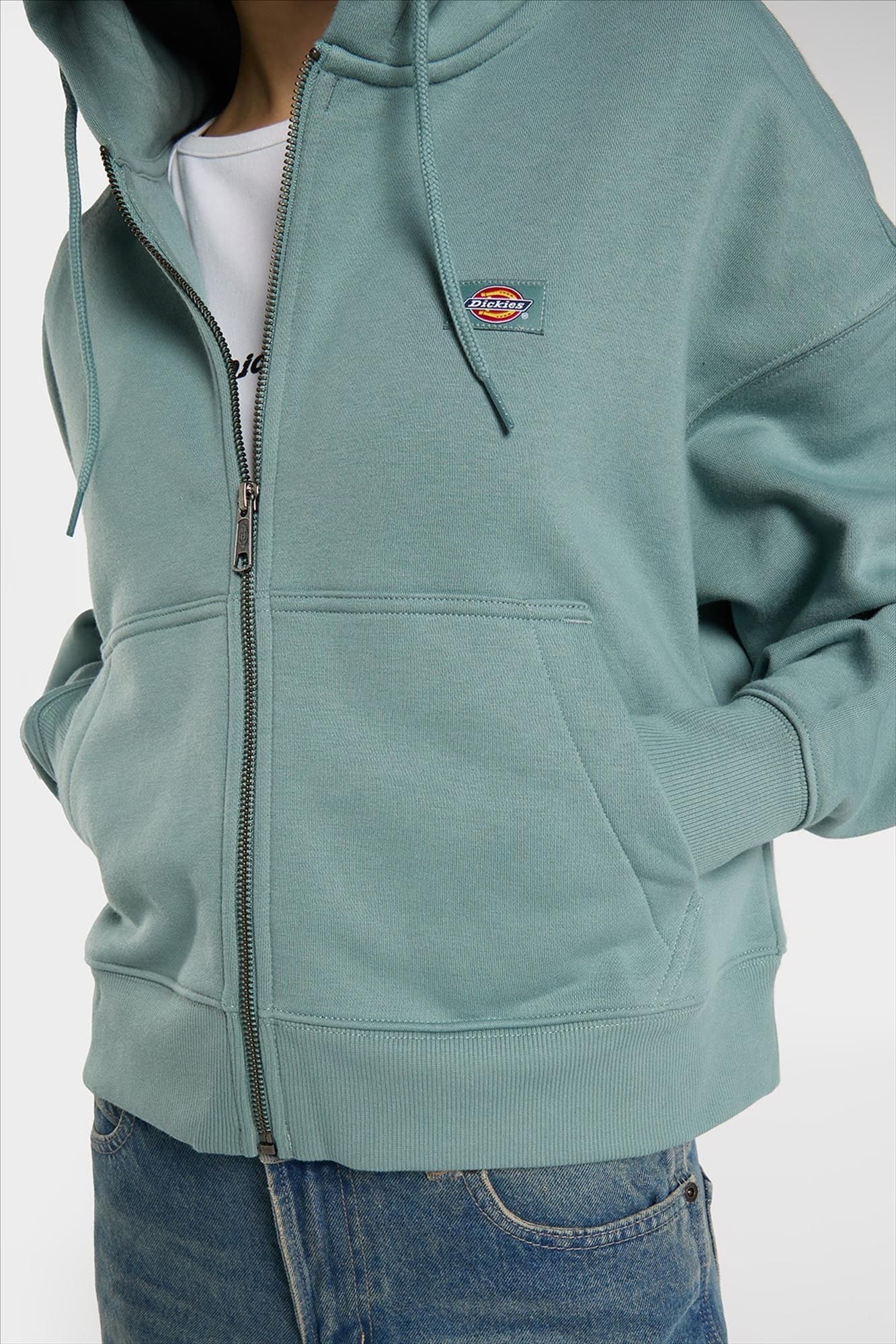 Dickies - Mintgroene Oakport Zip hoodie