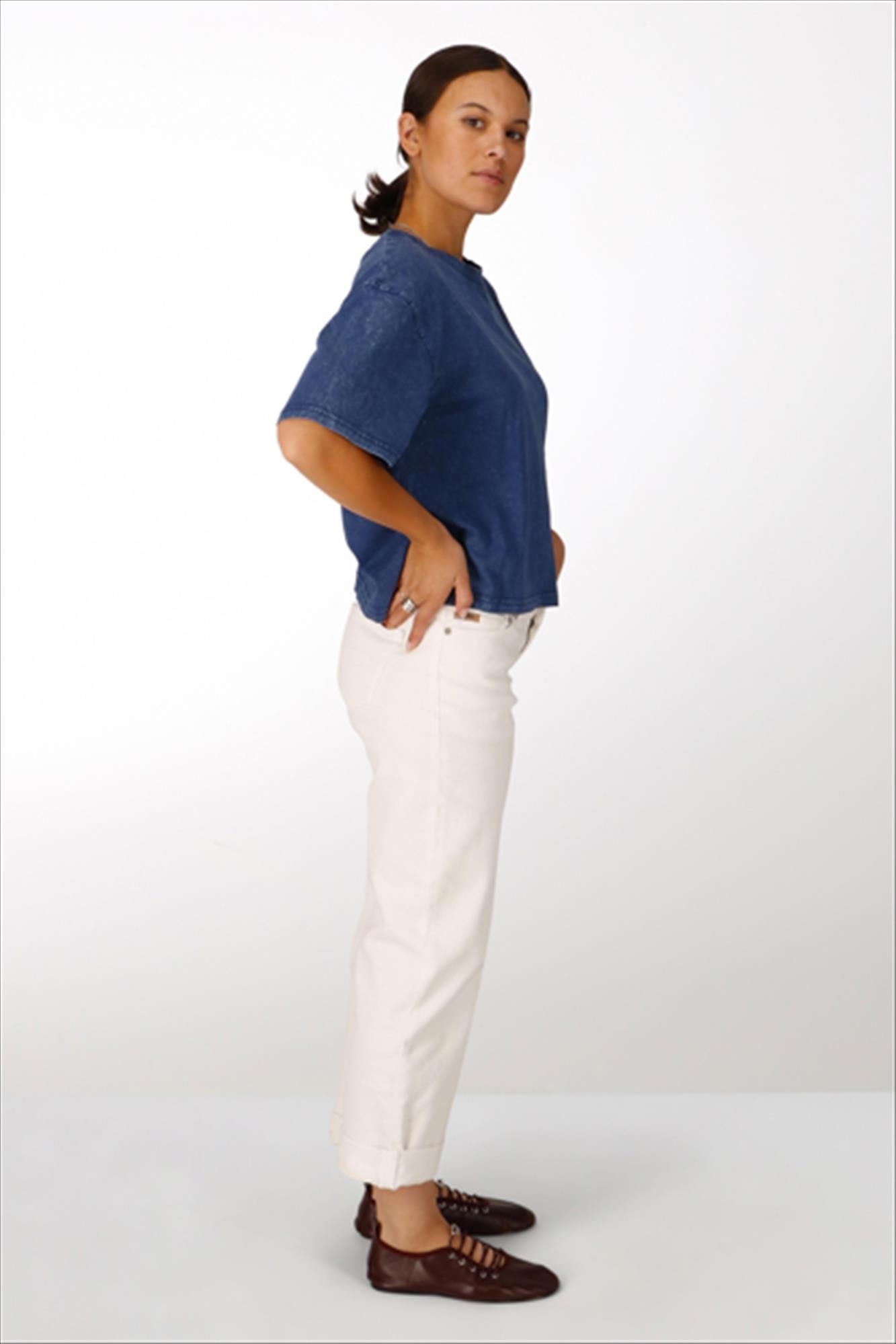 Lee Cooper - Witte Kali straight jeans