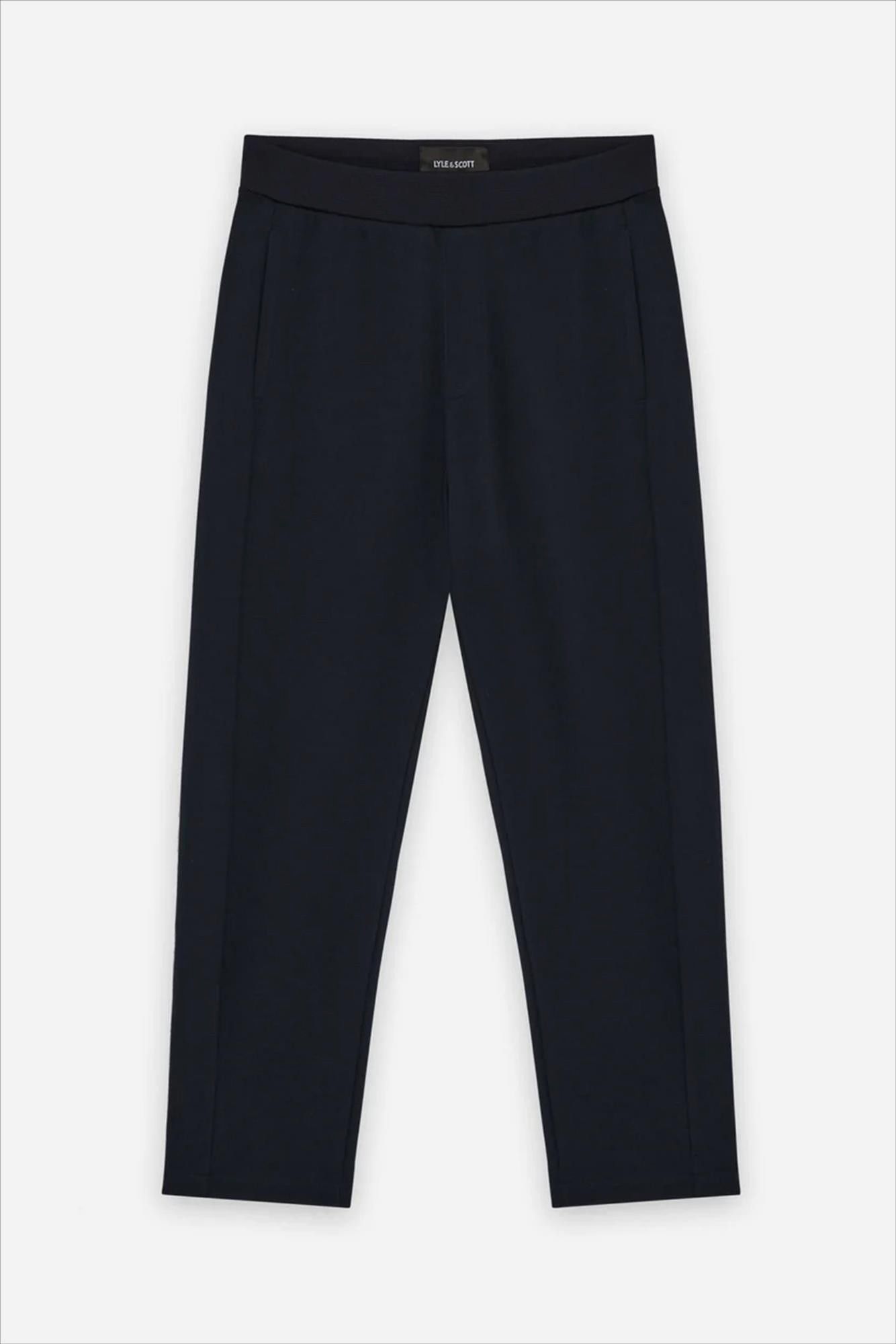 Lyle & Scott - Donkerblauwe Cotton Blend sweatpants