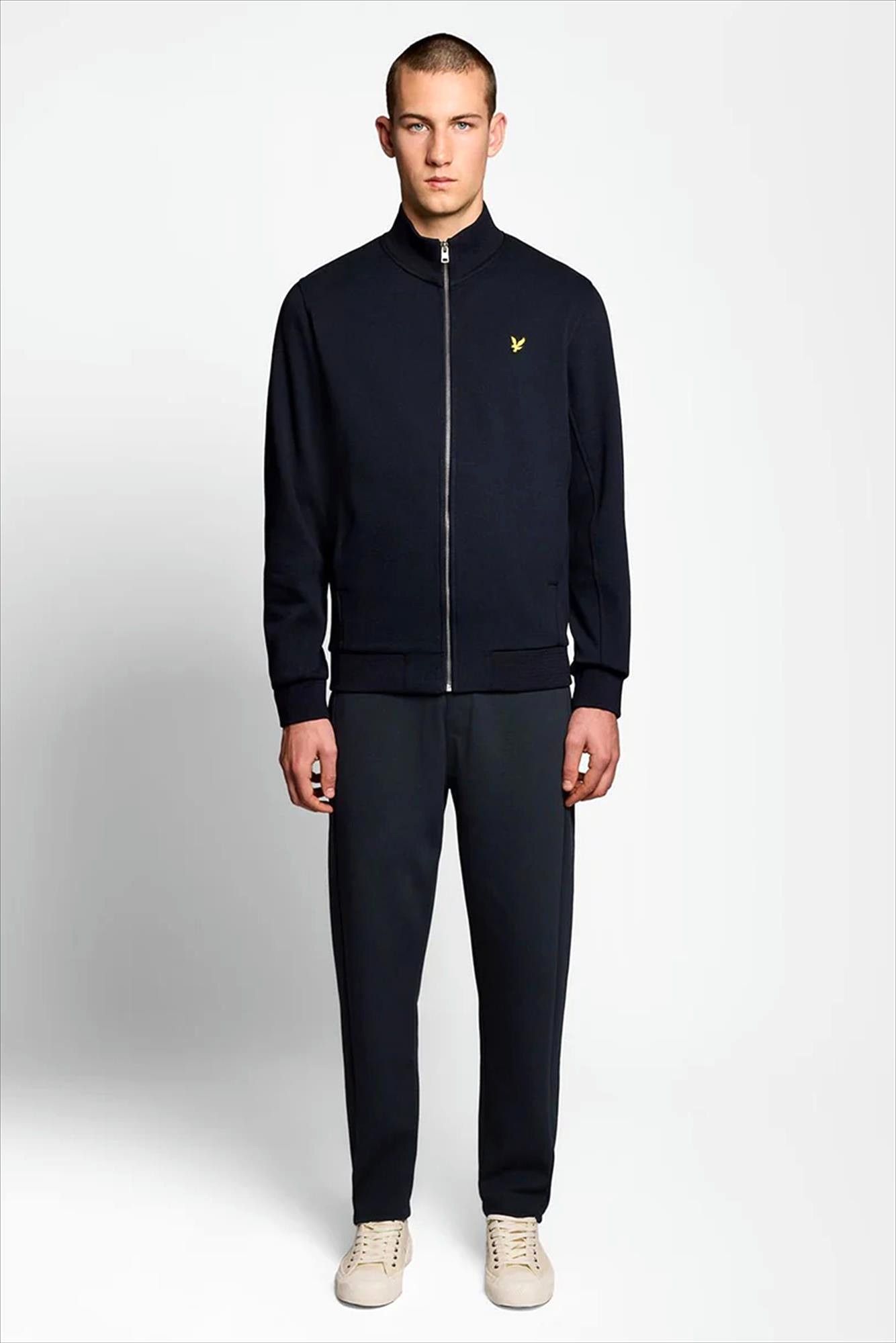 Lyle & Scott - Donkerblauwe Cotton Blend sweatpants