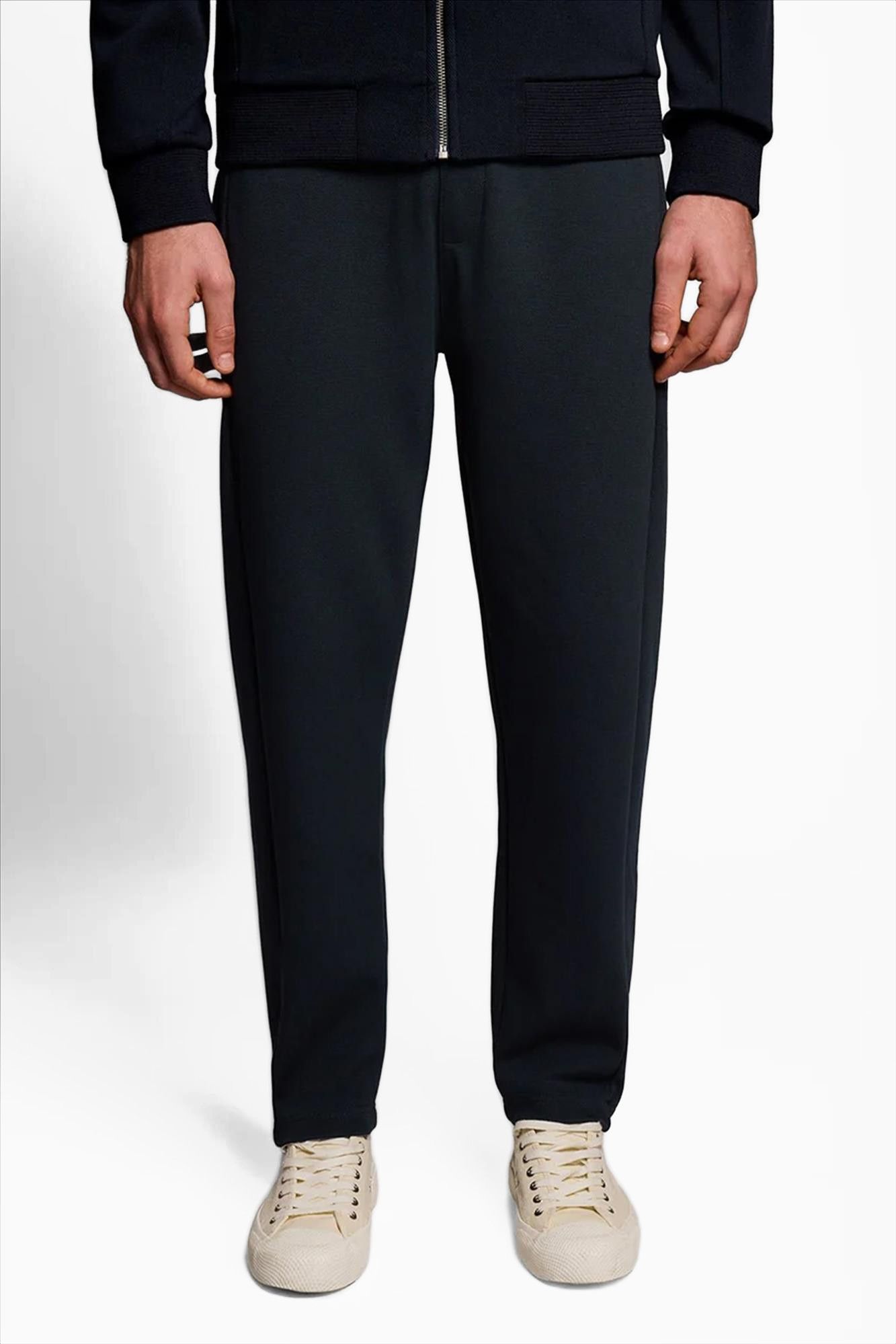 Lyle & Scott - Donkerblauwe Cotton Blend sweatpants
