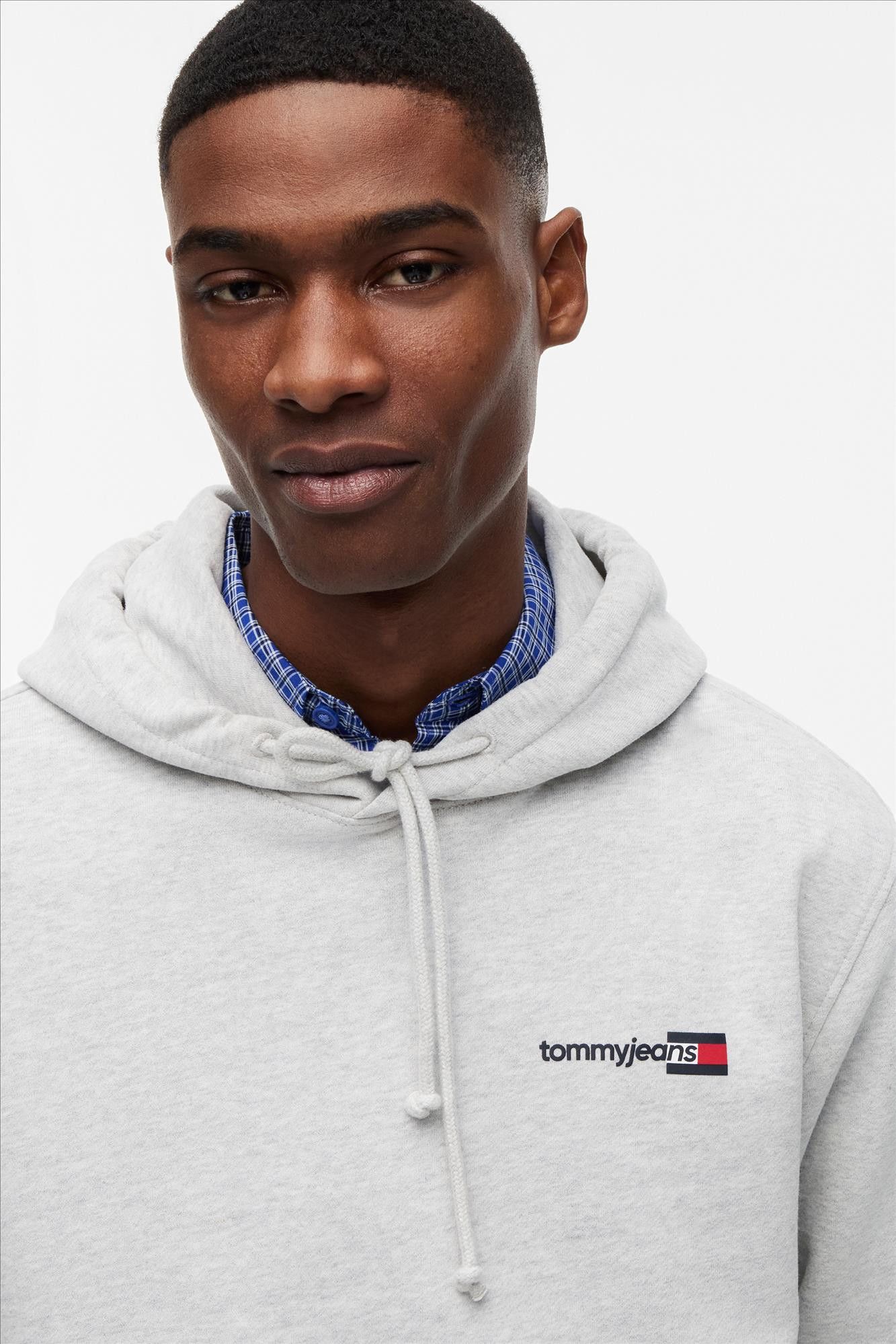 Tommy Jeans - Grijze Entry DNA hoodie