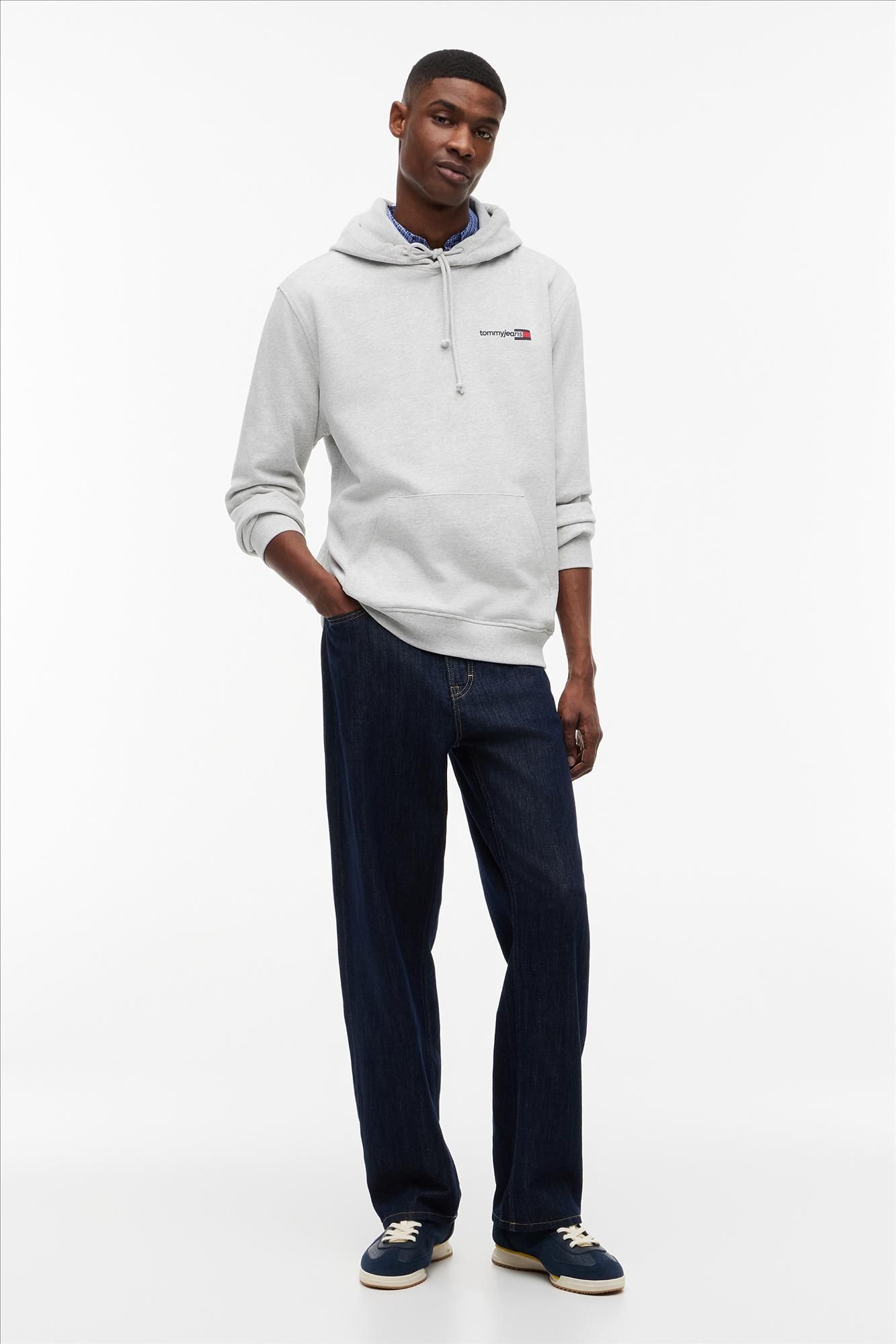 Tommy Jeans - Grijze Entry DNA hoodie