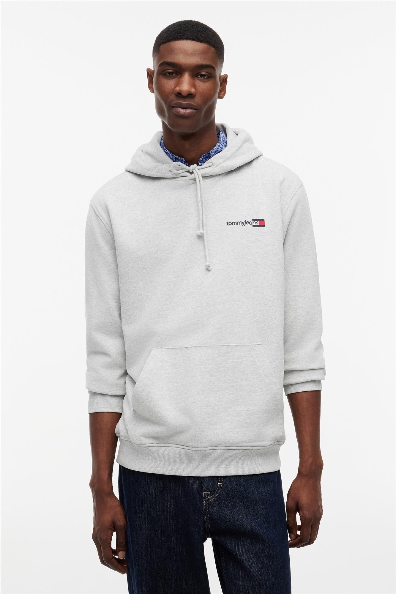 Tommy Jeans - Grijze Entry DNA hoodie