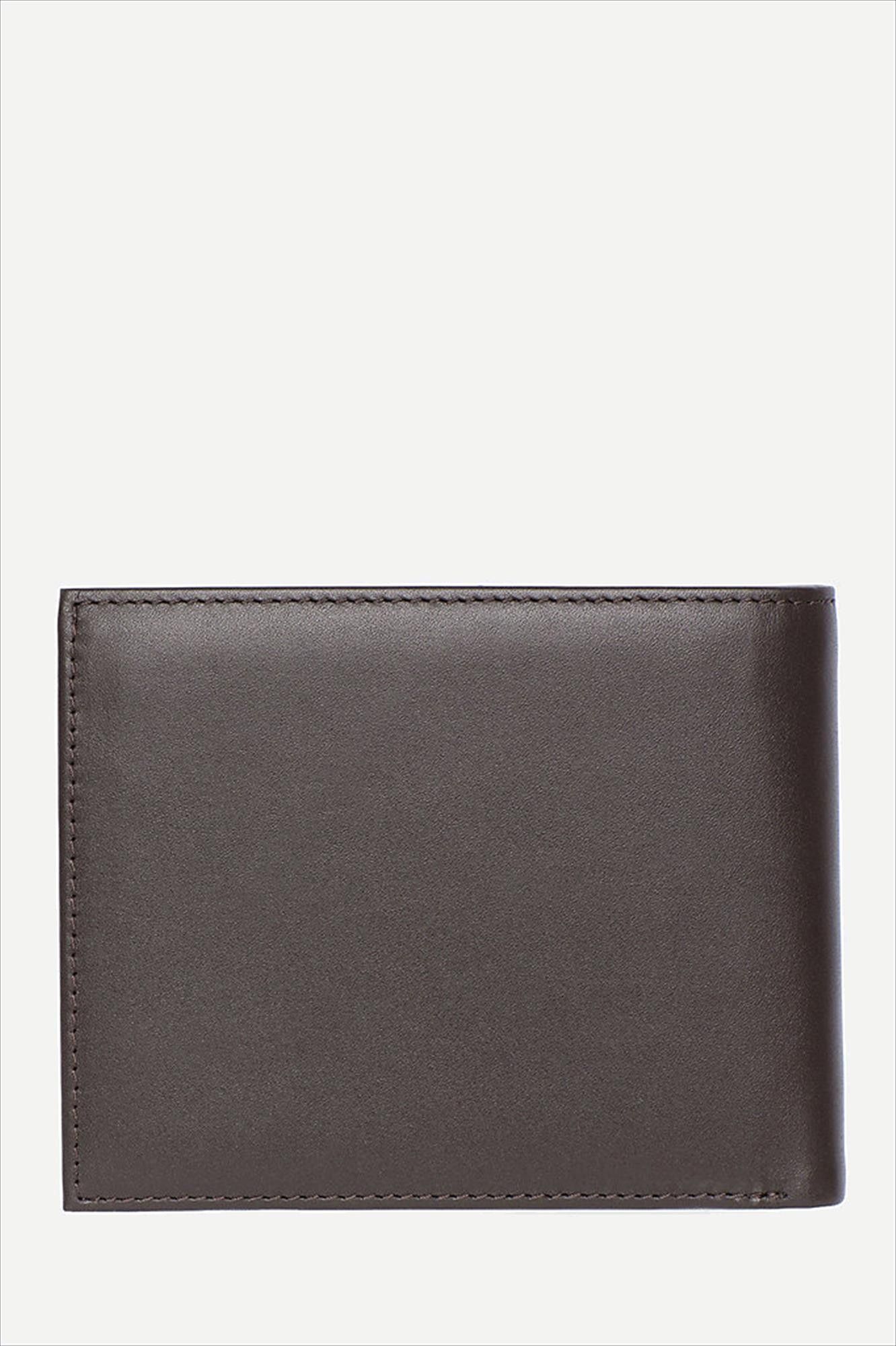 Tommy Jeans - Donkerbruine Eton CC and Coin Pocket portefeuille