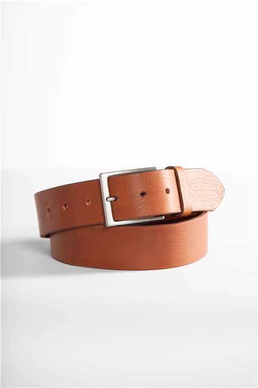 Vano - Cognac lederen riem