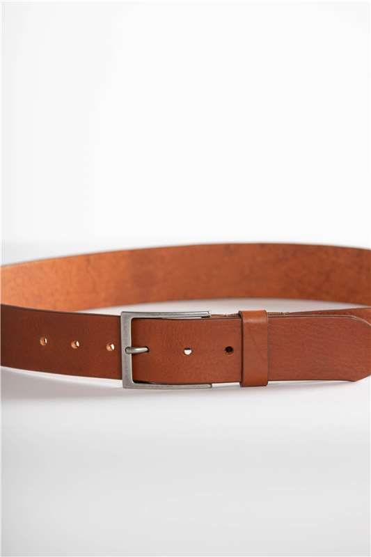 Vano - Cognac lederen riem