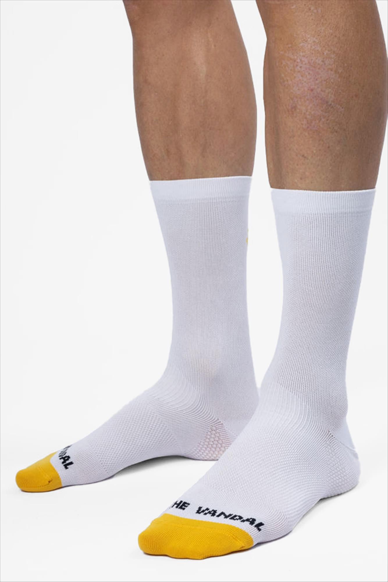 VANDAL - Witte 3-pack Performance sokken, maat 43-48
