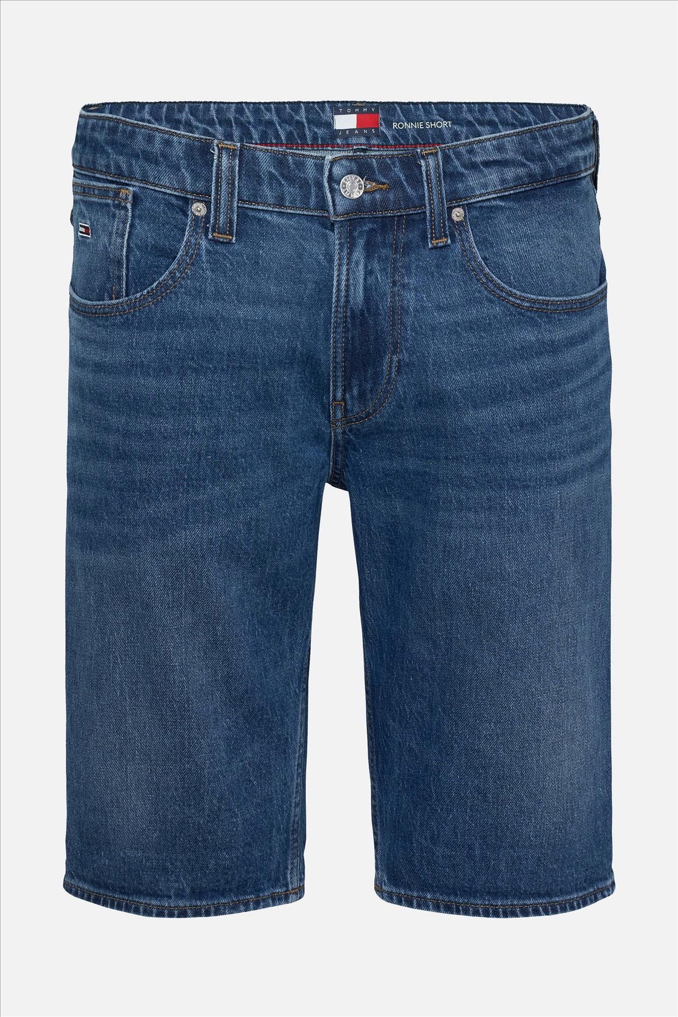 Tommy Jeans - Donkerblauwe Ronnie loose jeansshort