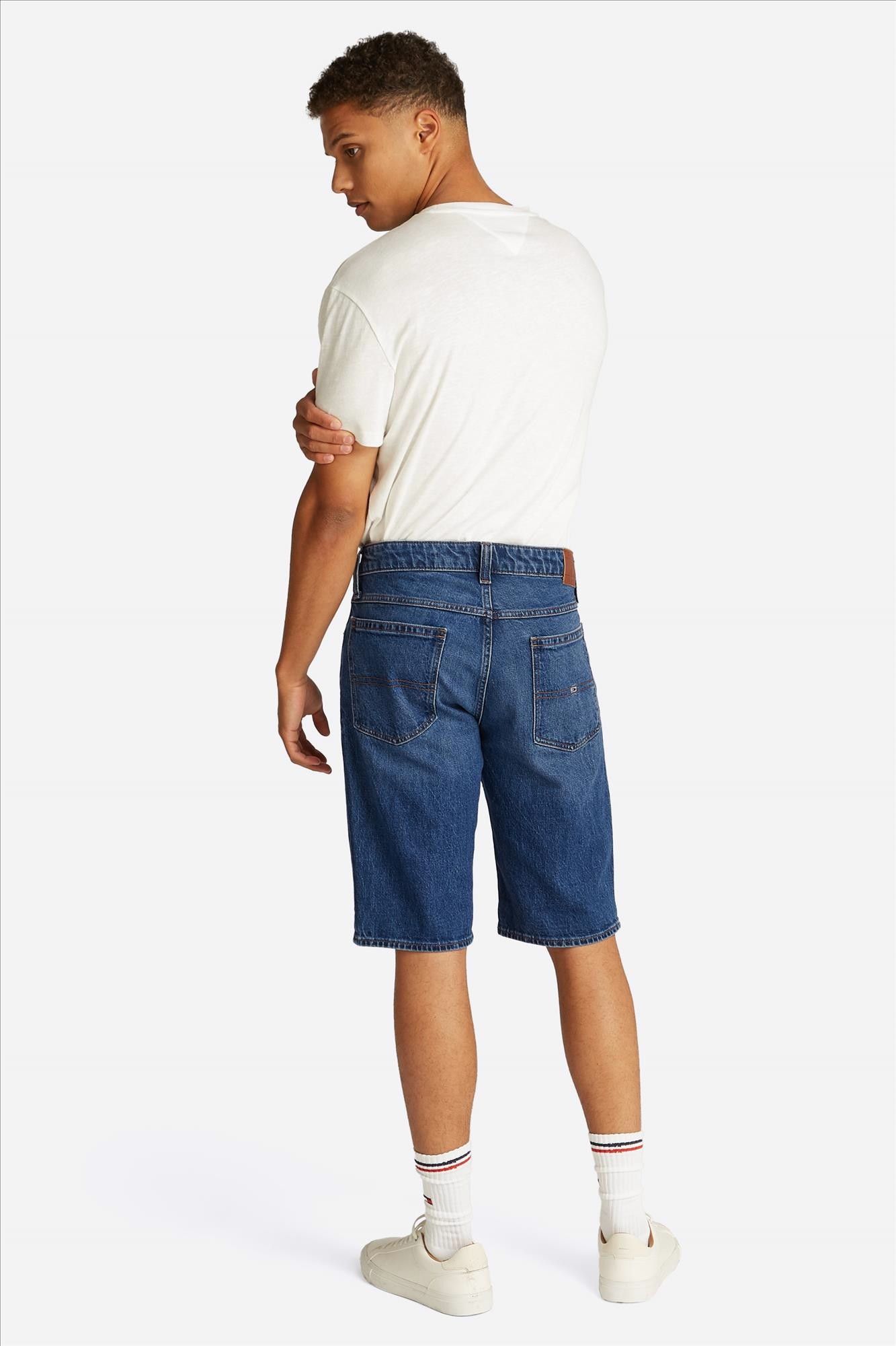 Tommy Jeans - Donkerblauwe Ronnie loose jeansshort