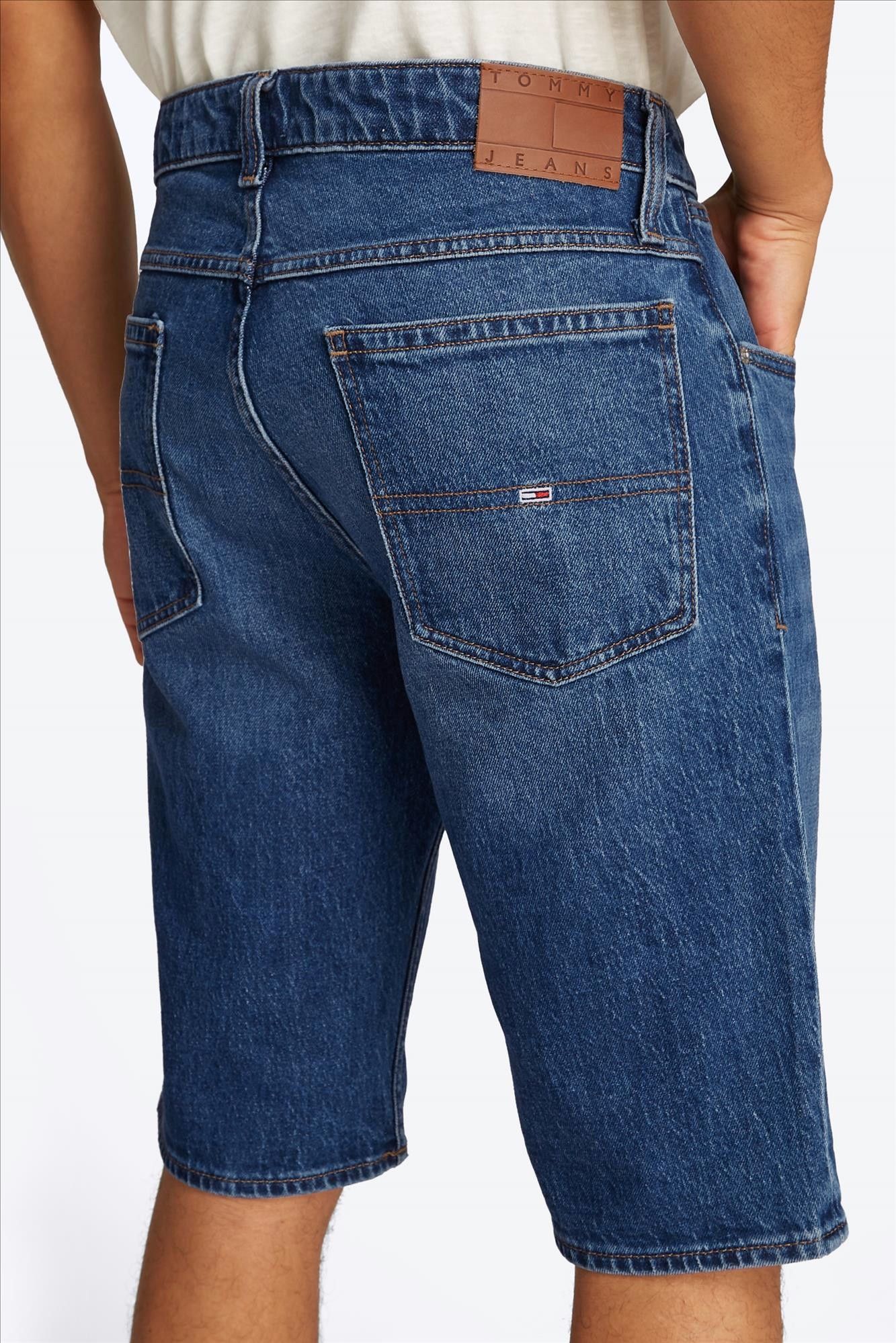 Tommy Jeans - Donkerblauwe Ronnie loose jeansshort