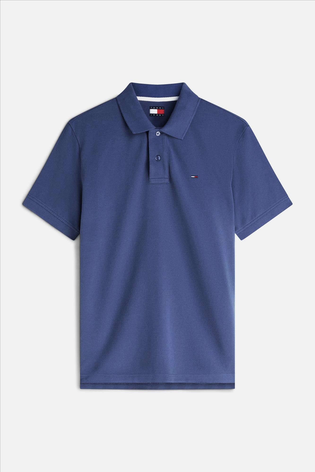 Tommy Jeans - Blauwe Regular Essential polo