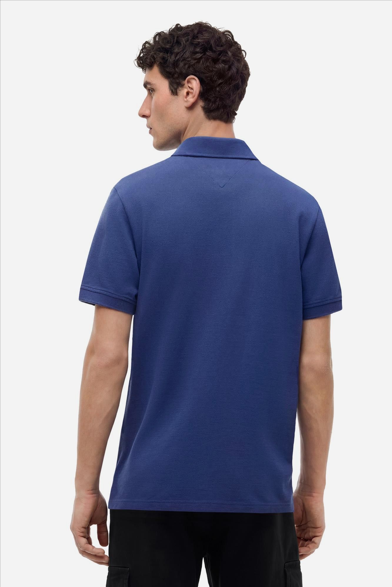 Tommy Jeans - Blauwe Regular Essential polo