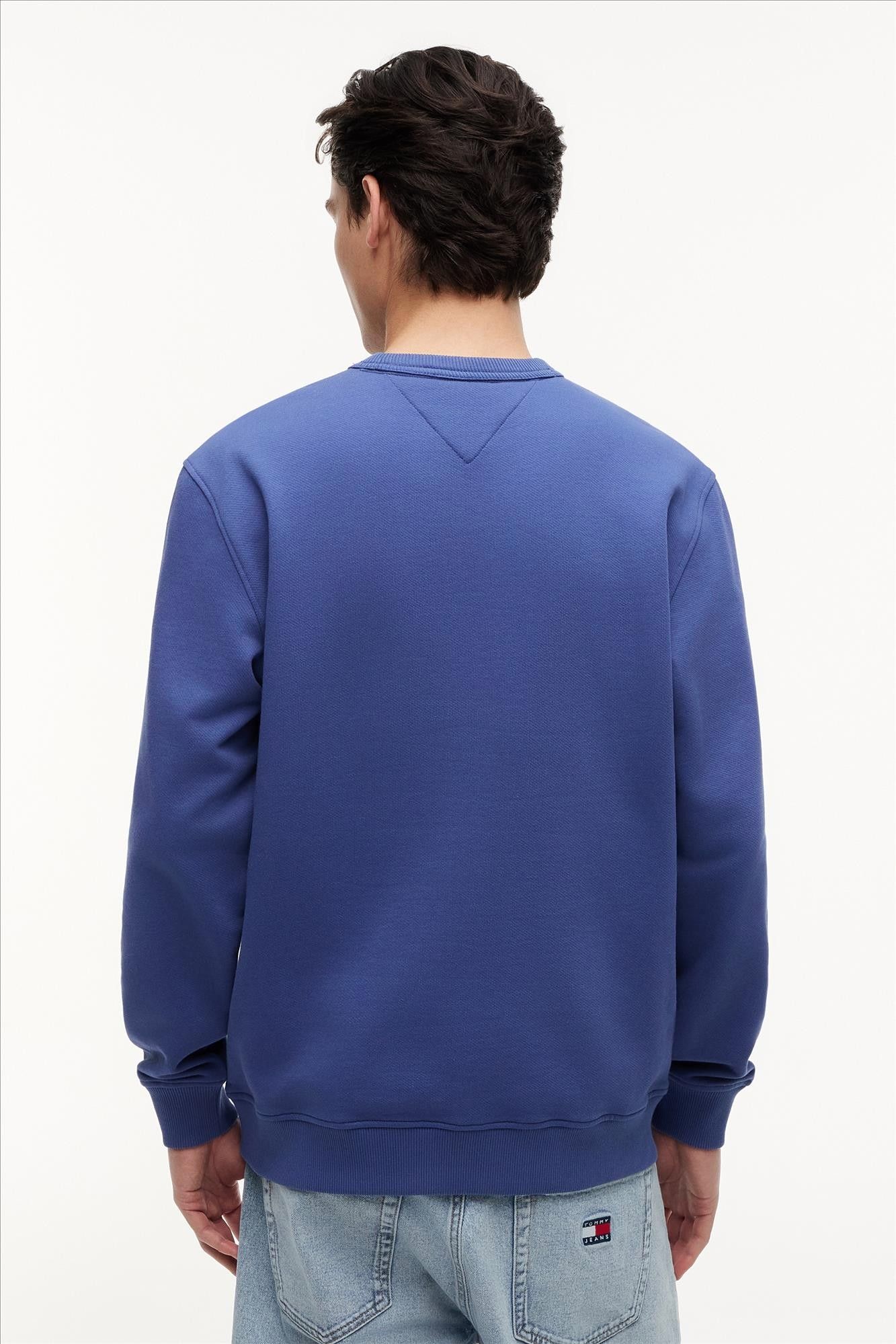 Tommy Jeans - Blauwe Regular Badge sweater
