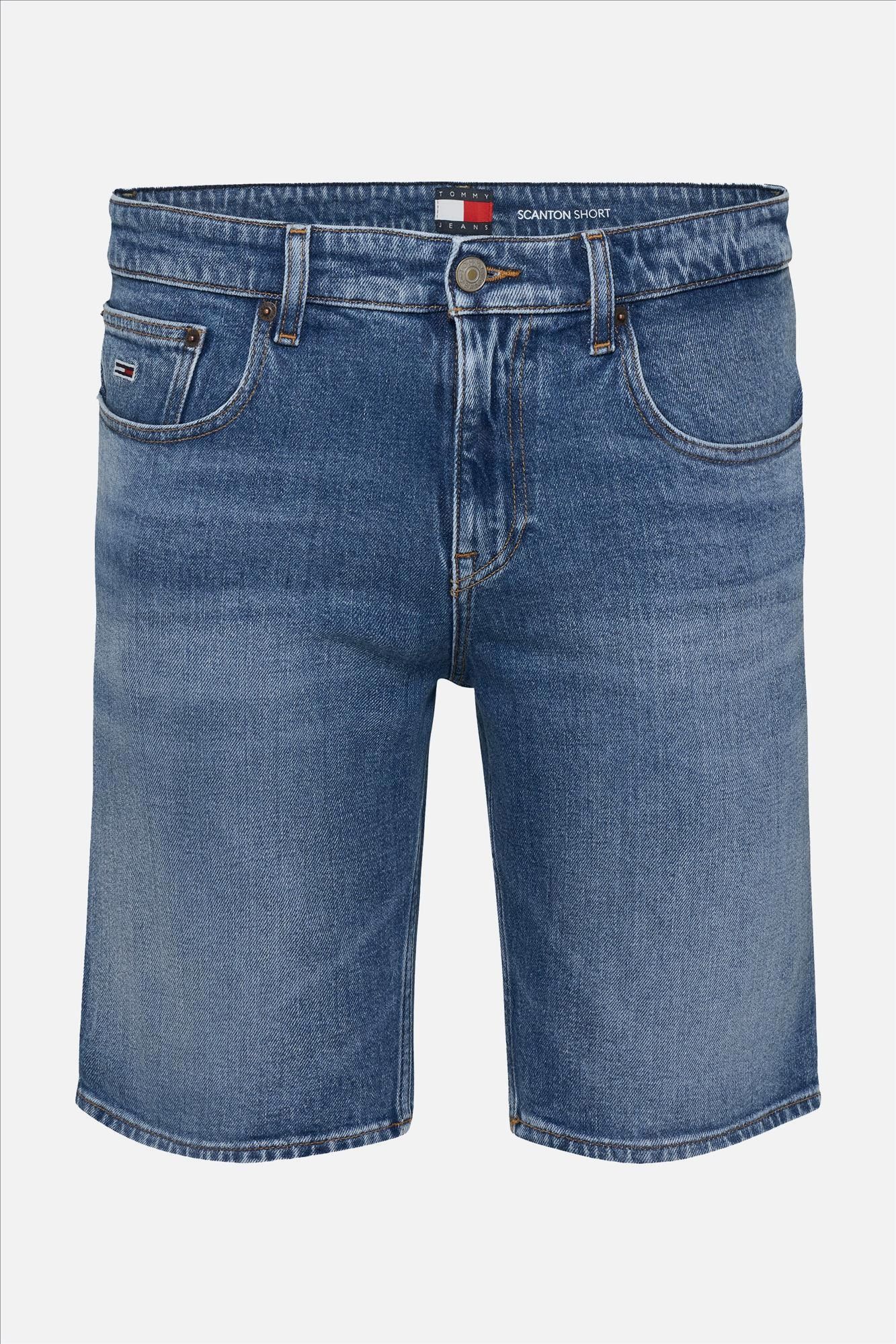 Tommy Jeans - Middenblauwe Scanton jeansshort
