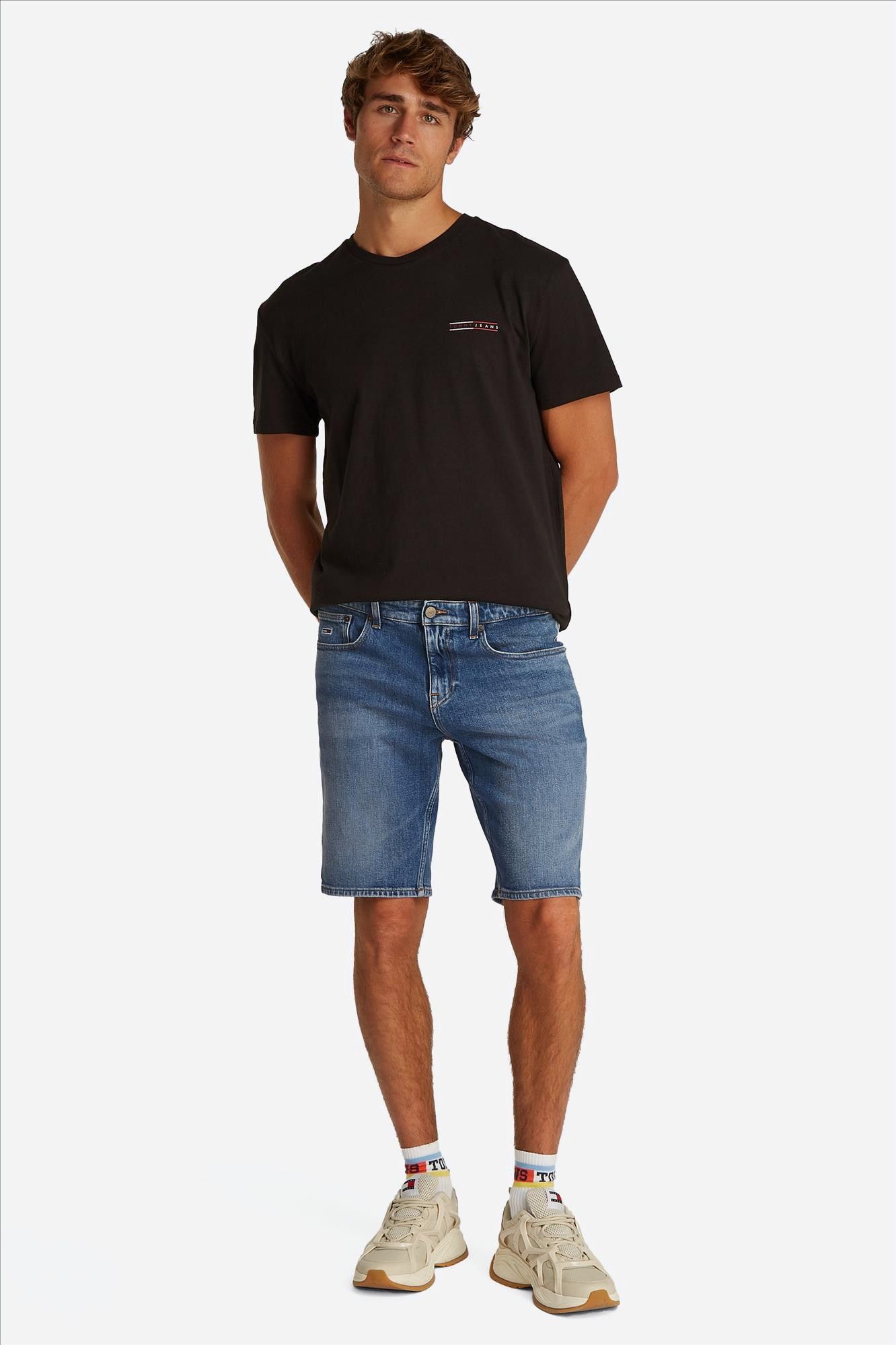Tommy Jeans - Middenblauwe Scanton jeansshort