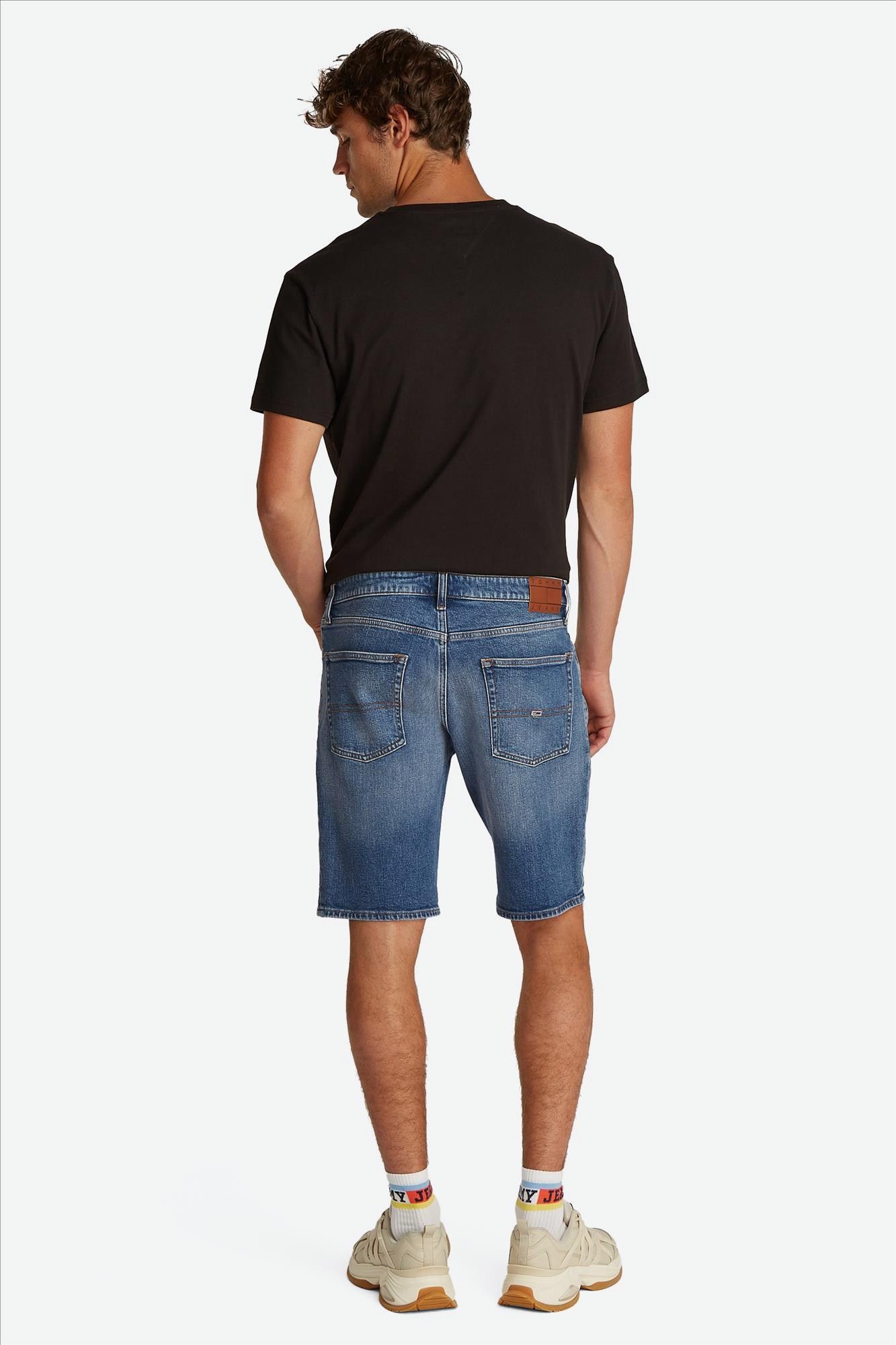 Tommy Jeans - Middenblauwe Scanton jeansshort