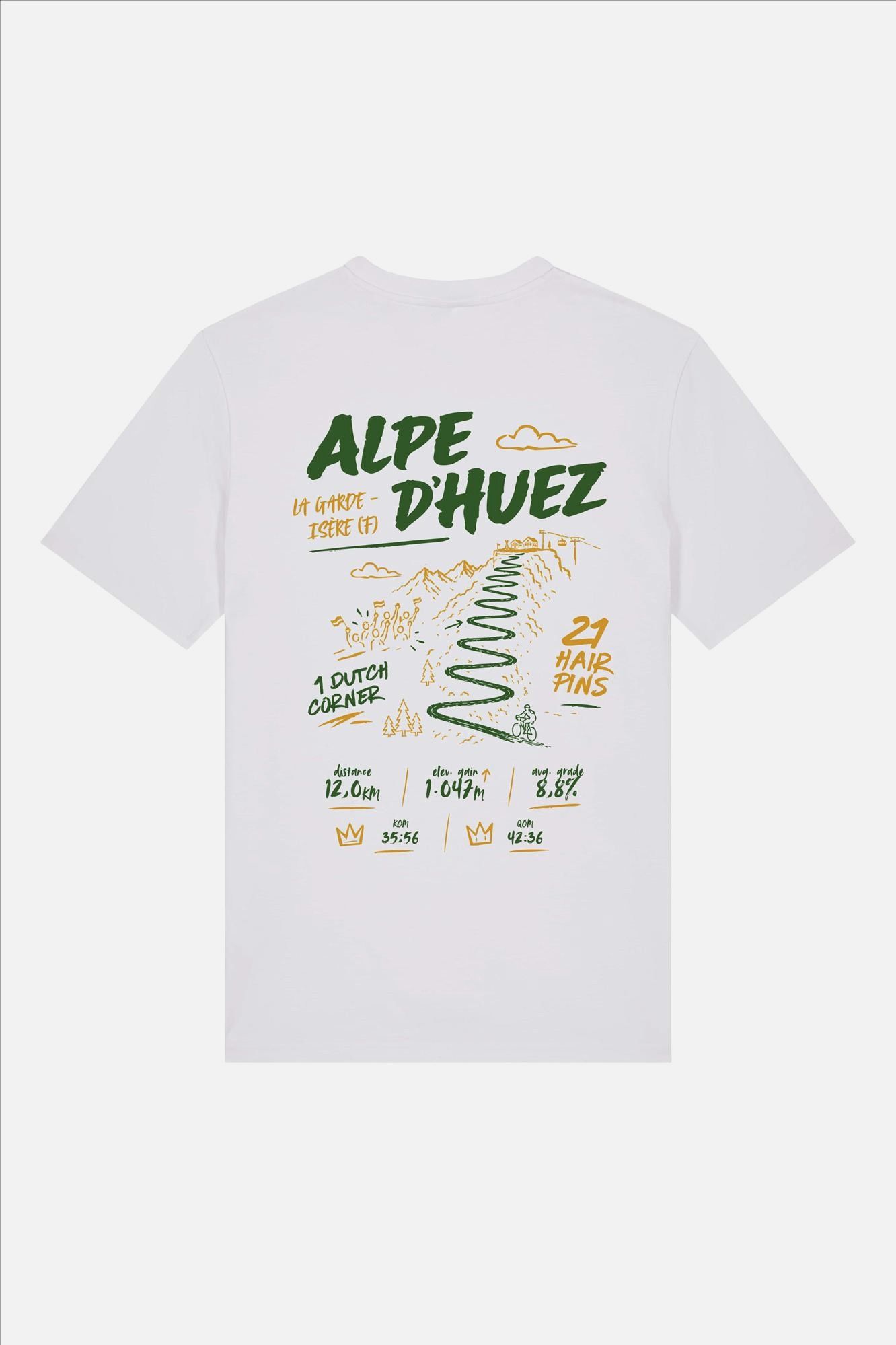 Brooklyn - Ecru Alpe d'Huez T-shirt
