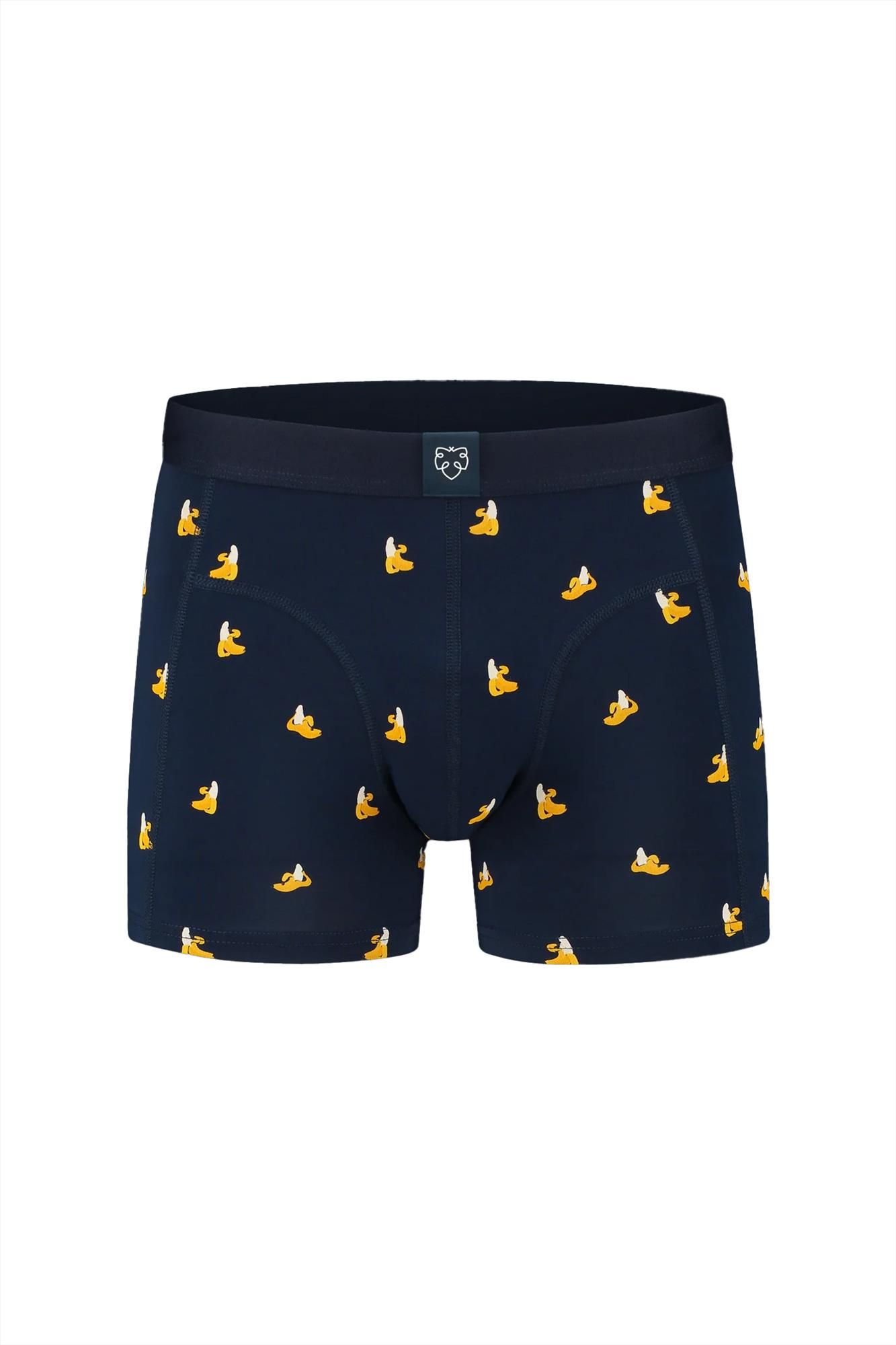 A'dam - Donkerblauwe Banana boxershort