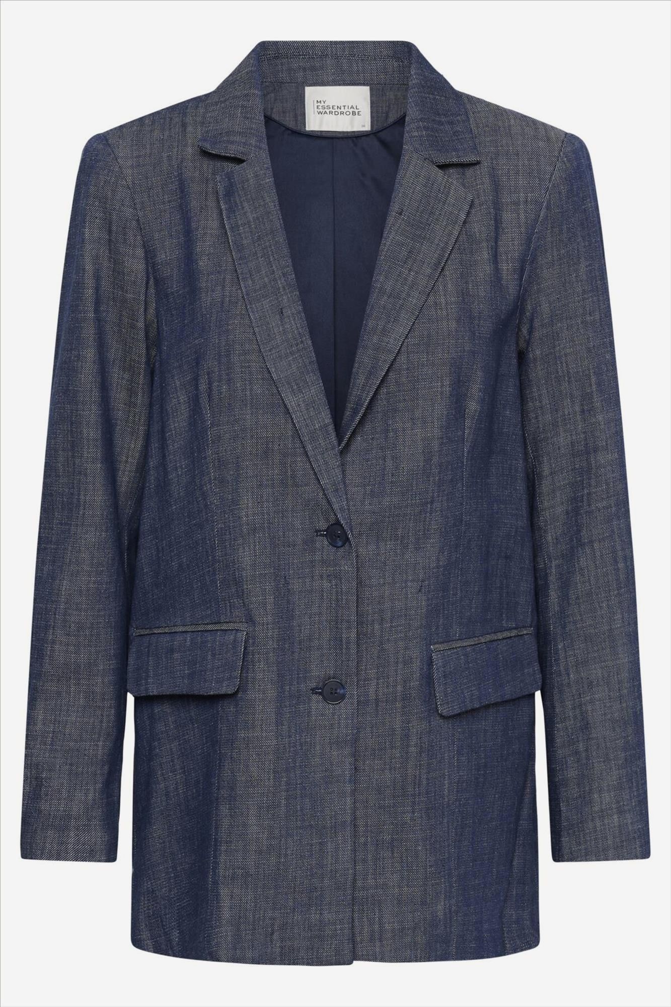 My Essential Wardrobe - Donkerblauwe Dazzie blazer