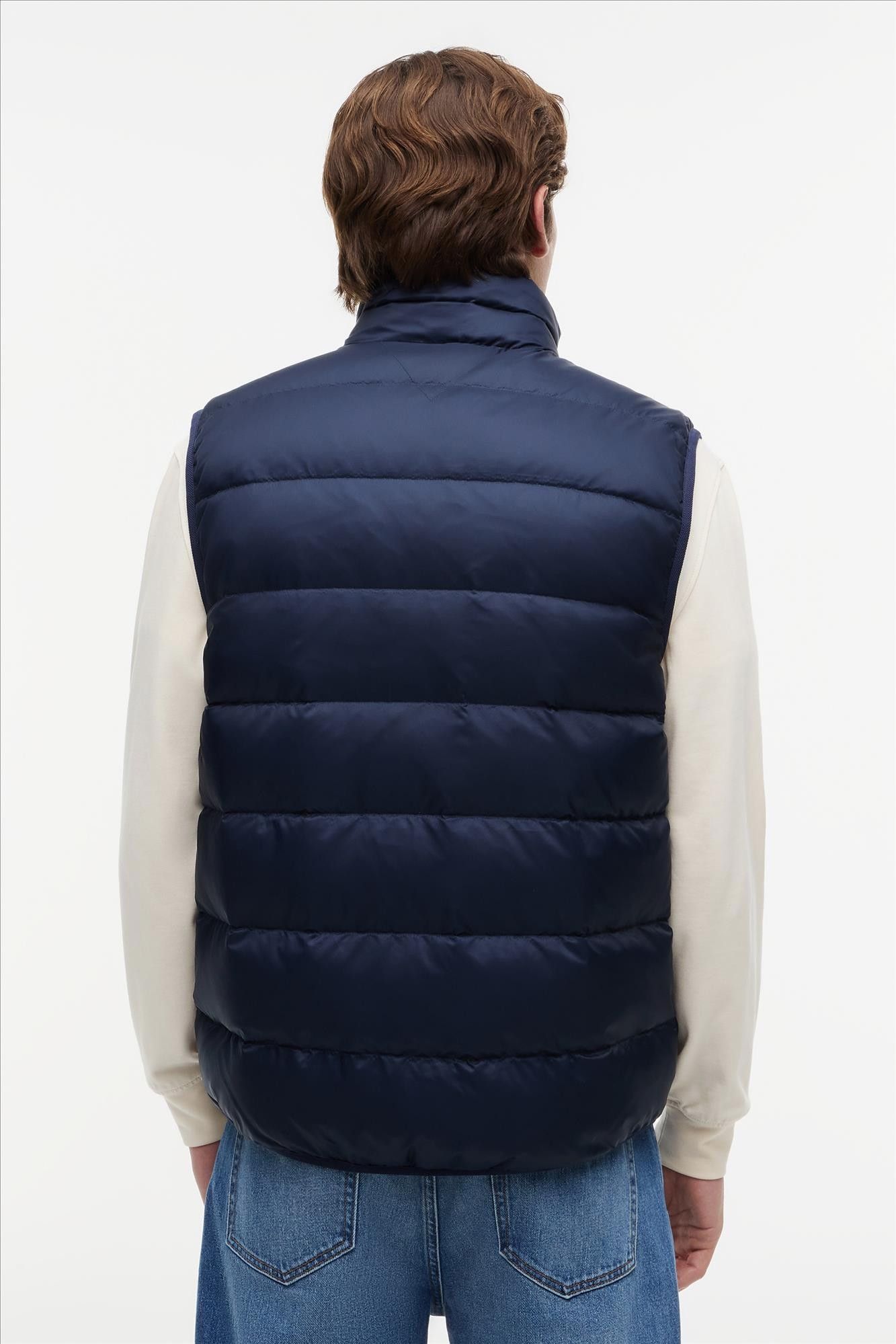 Tommy Jeans - Donkerblauwe Light Down bodywarmer