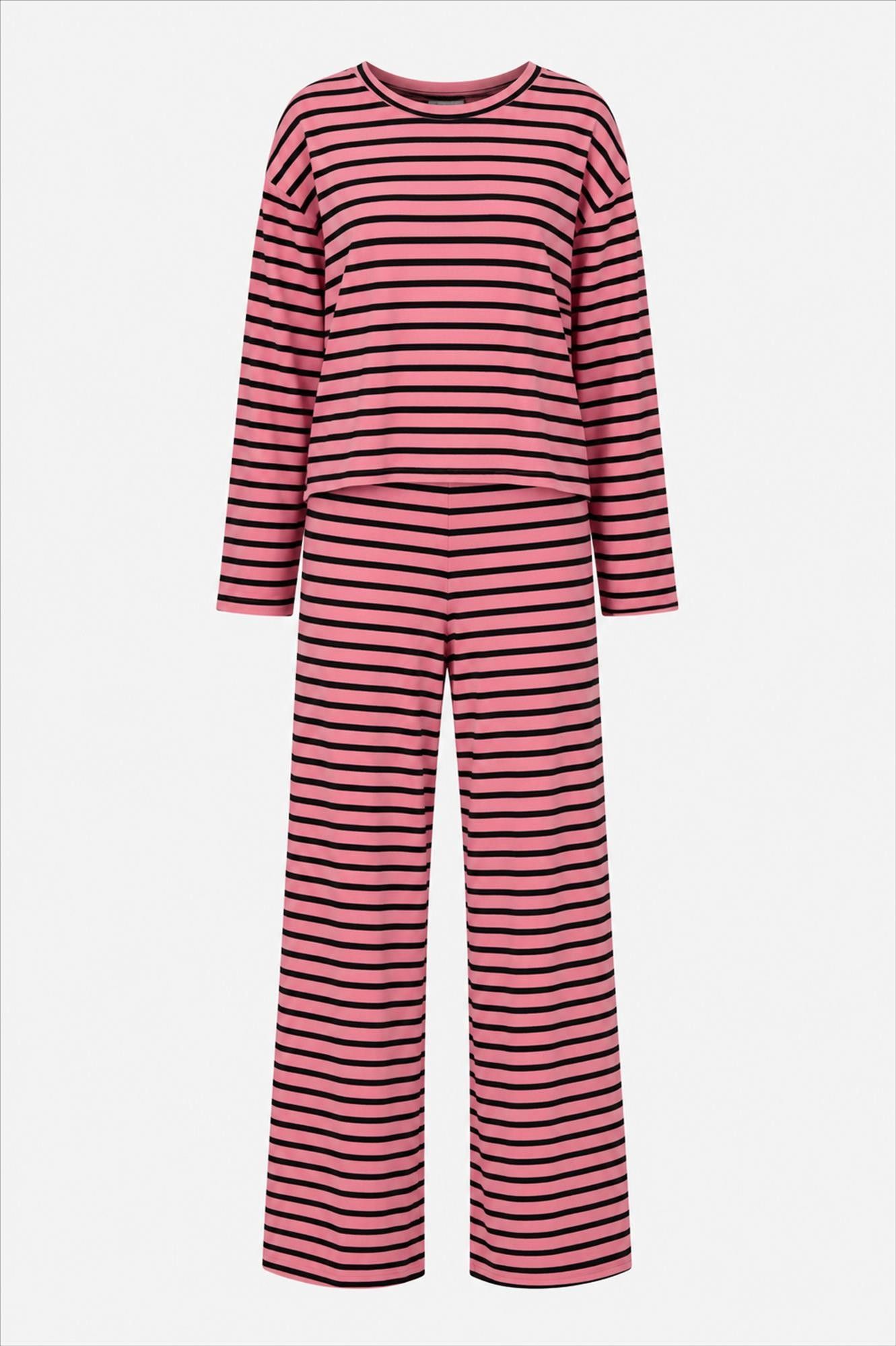 Boii Studios - Roze-Zwarte Zoe broek