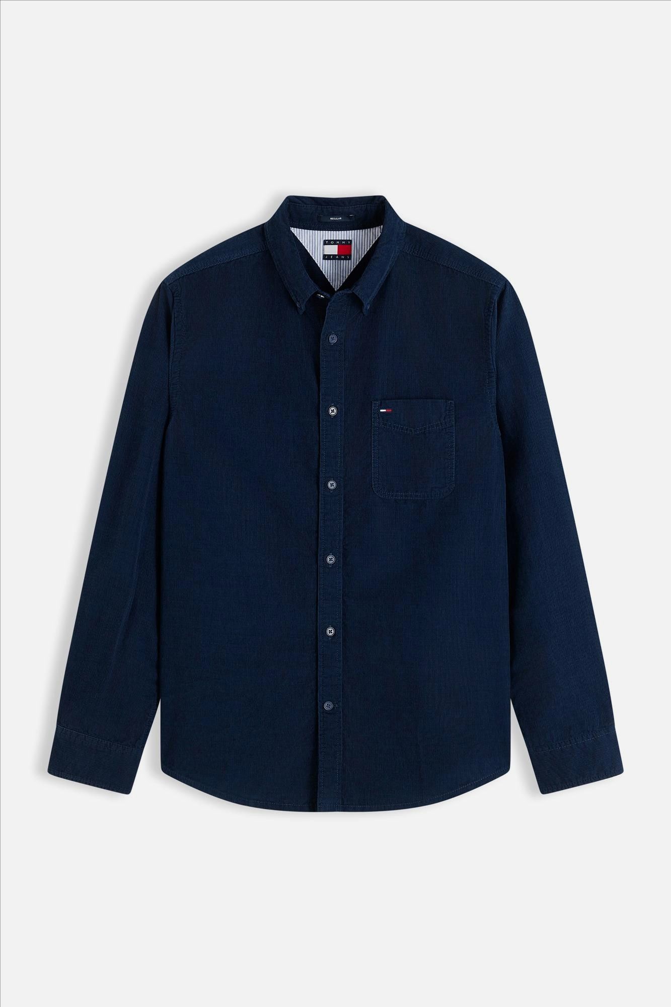 Tommy Jeans - Donkerblauw Baby Corduroy hemd