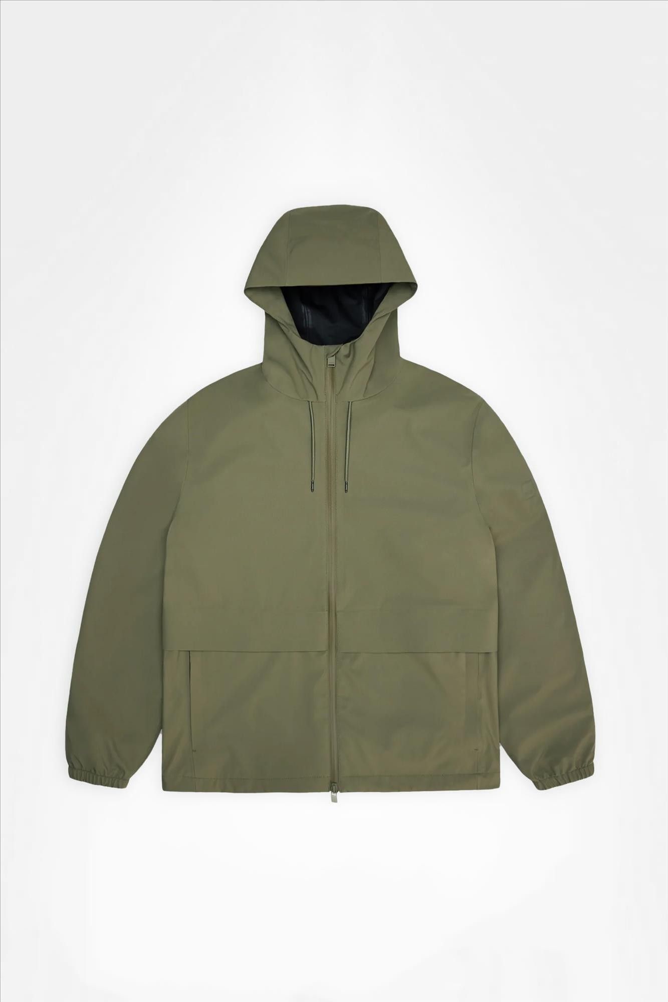 RAINS - Olijfgroene Suva Hardshell Pocket jas