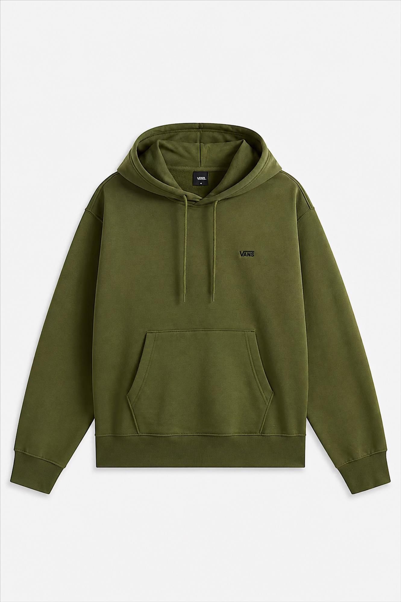 Vans  - Kaki Left Chest II Logo hoodie