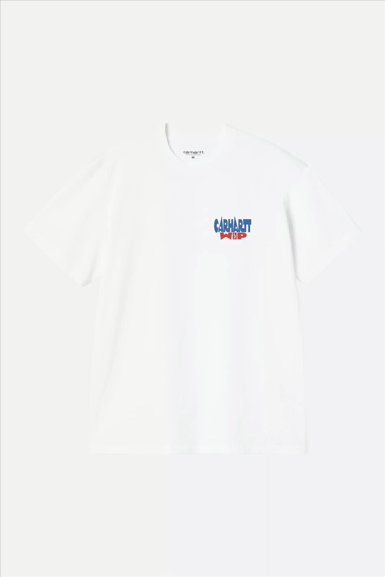 Carhartt WIP - Witte Luggage Label T-shirt